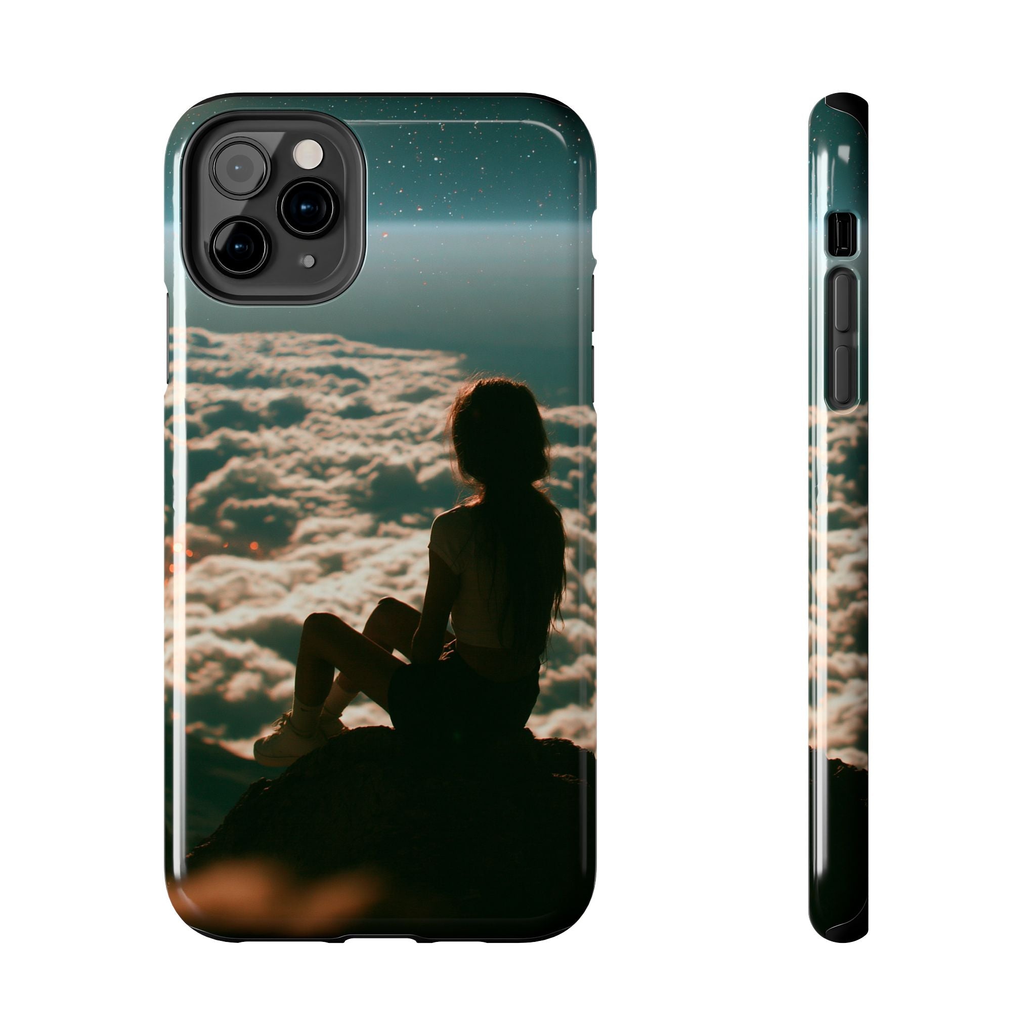 Lonely girl phone case