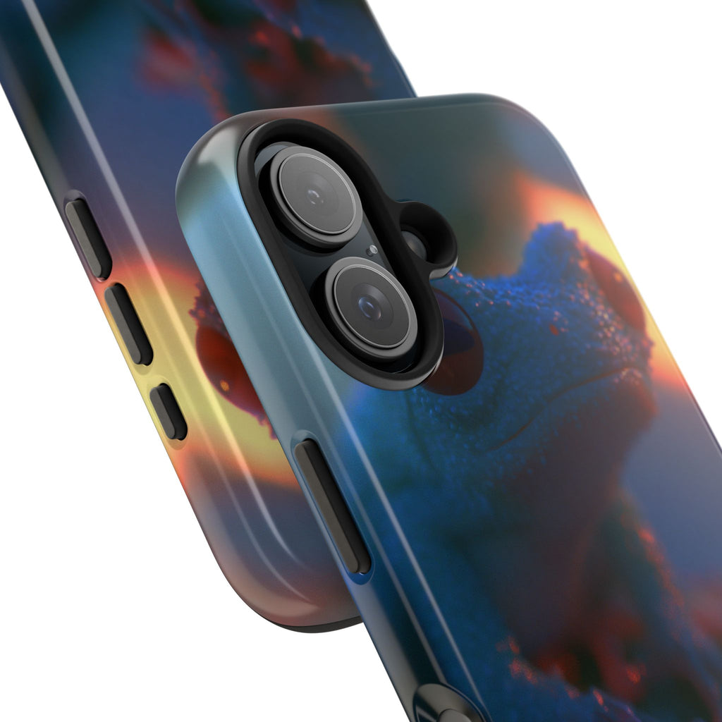 Sunset treefrog phone case
