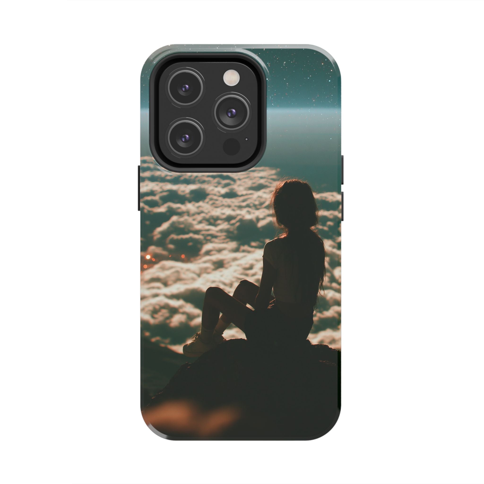 Lonely girl phone case