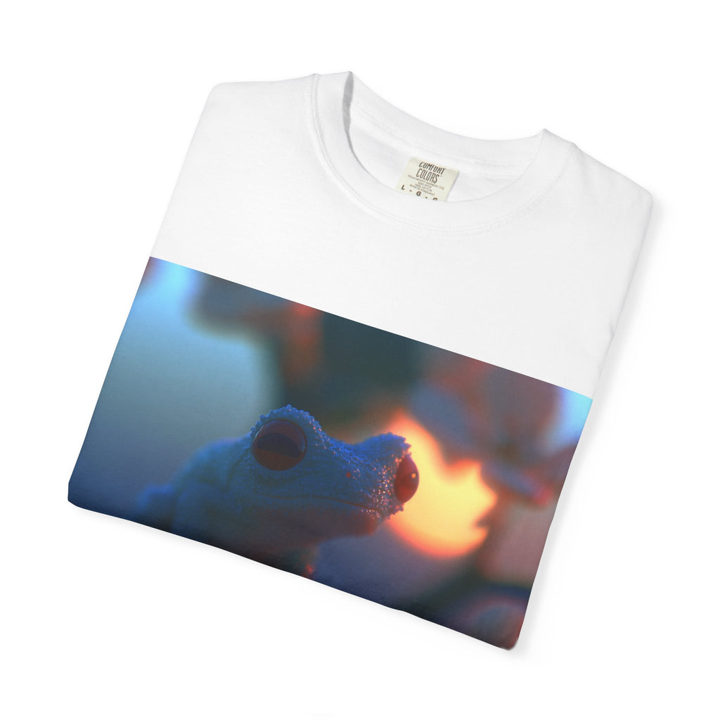 Sunset treefrog tee
