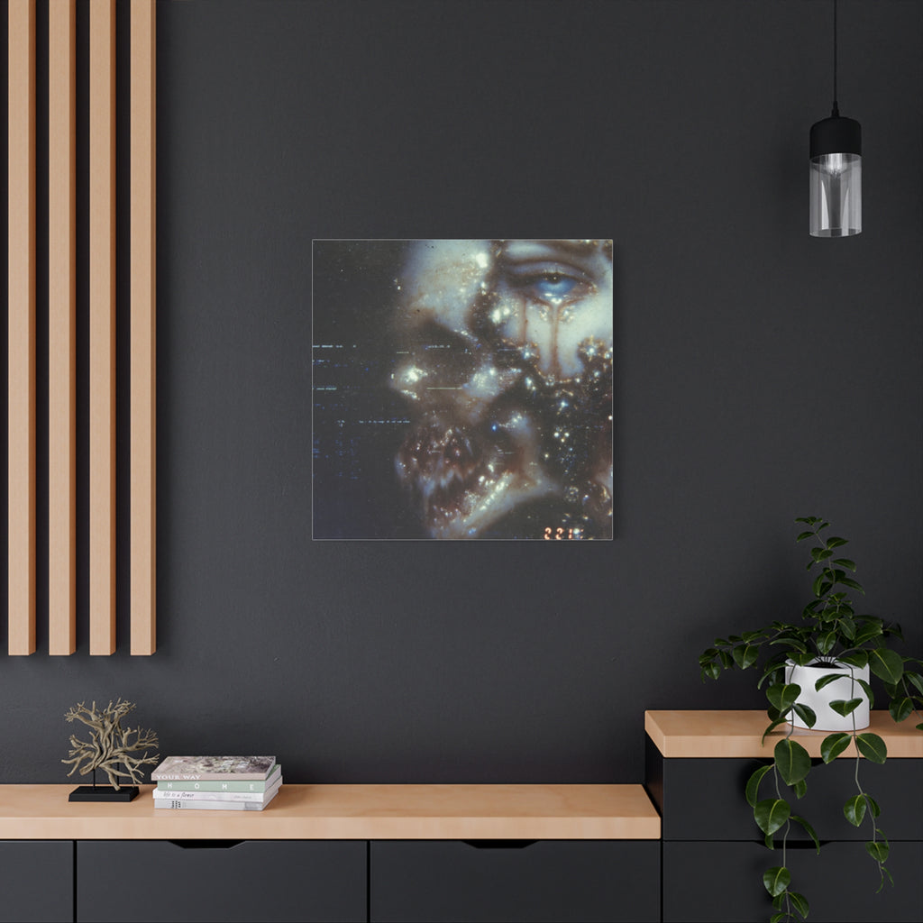 Devastation matte Canvas print