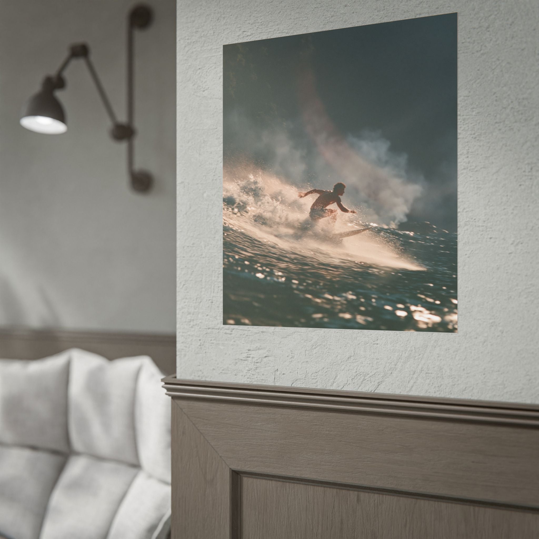 Wave catcher poster
