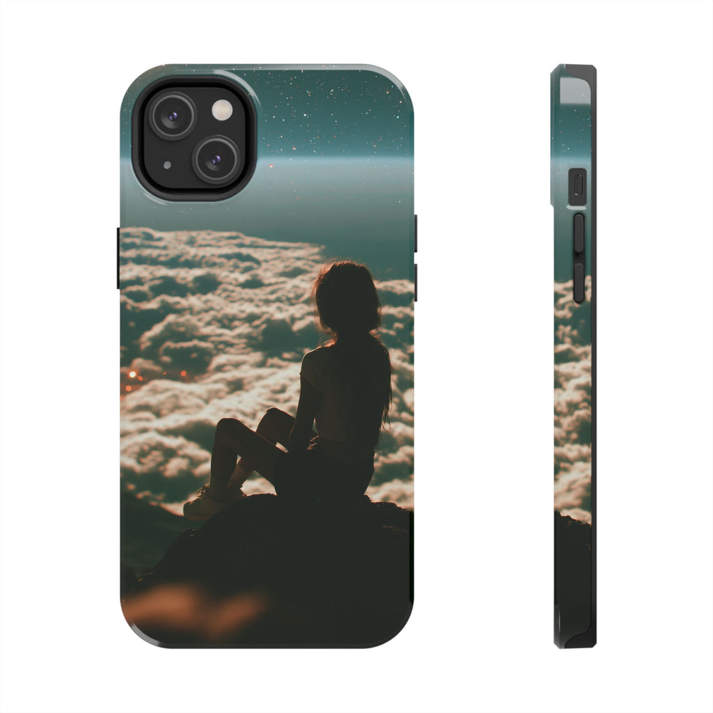Lonely girl phone case