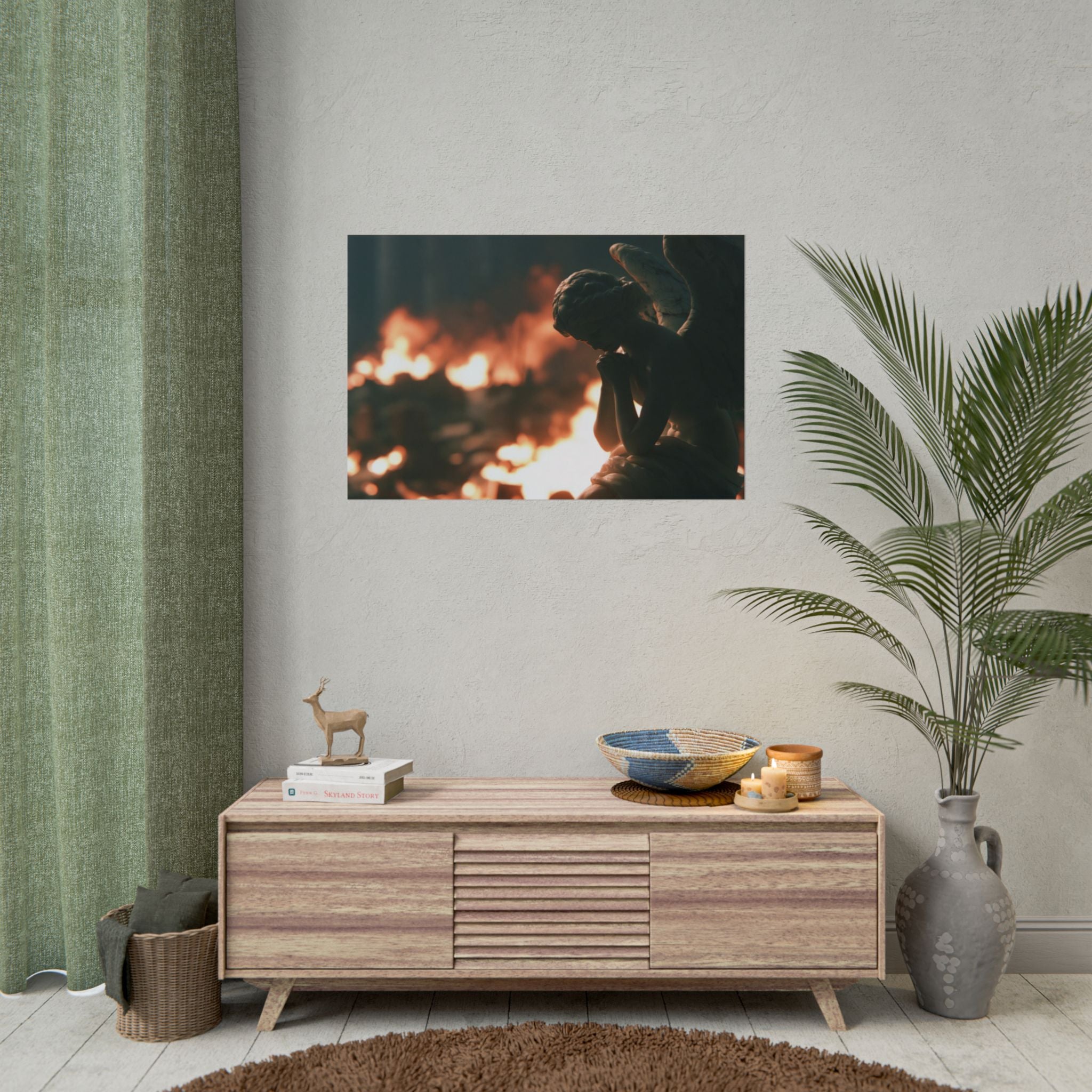 Mourning angel poster