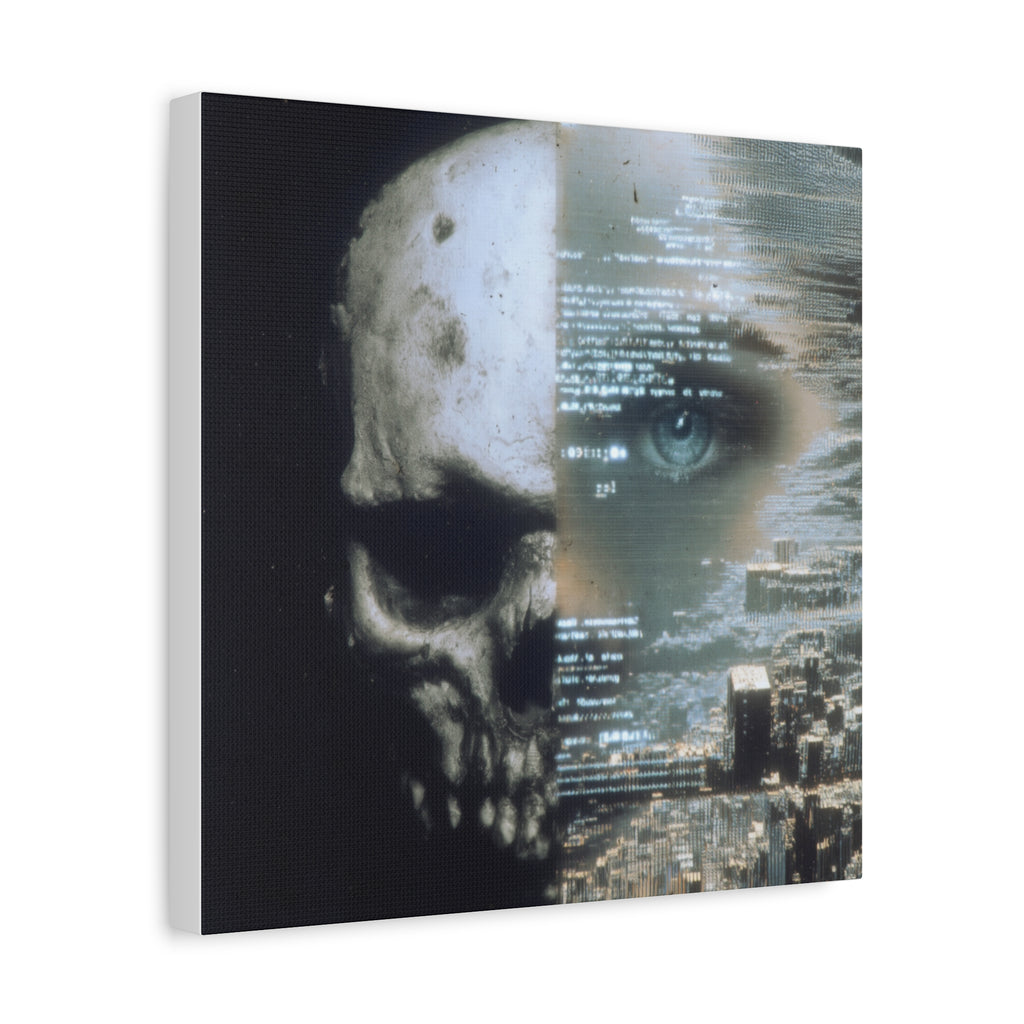 Dichotomy matte Canvas print