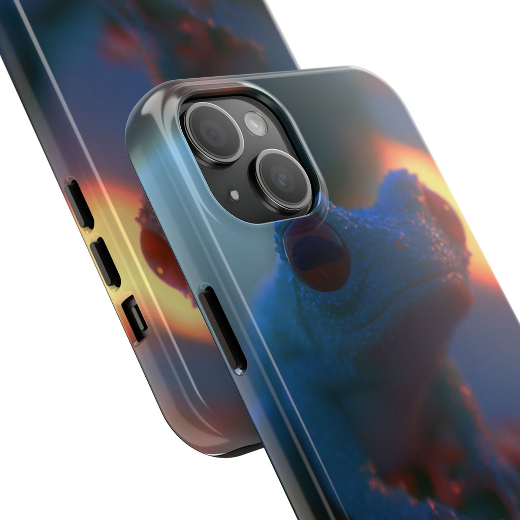 Sunset treefrog phone case