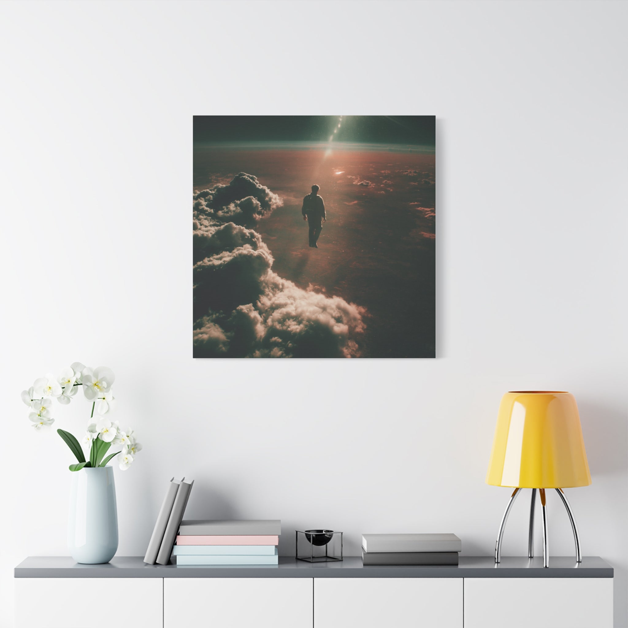 Wanderer matte Canvas print