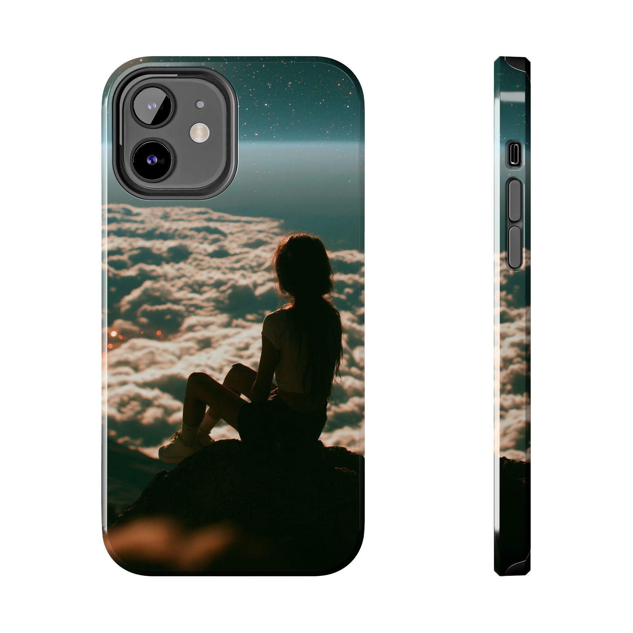 Lonely girl phone case