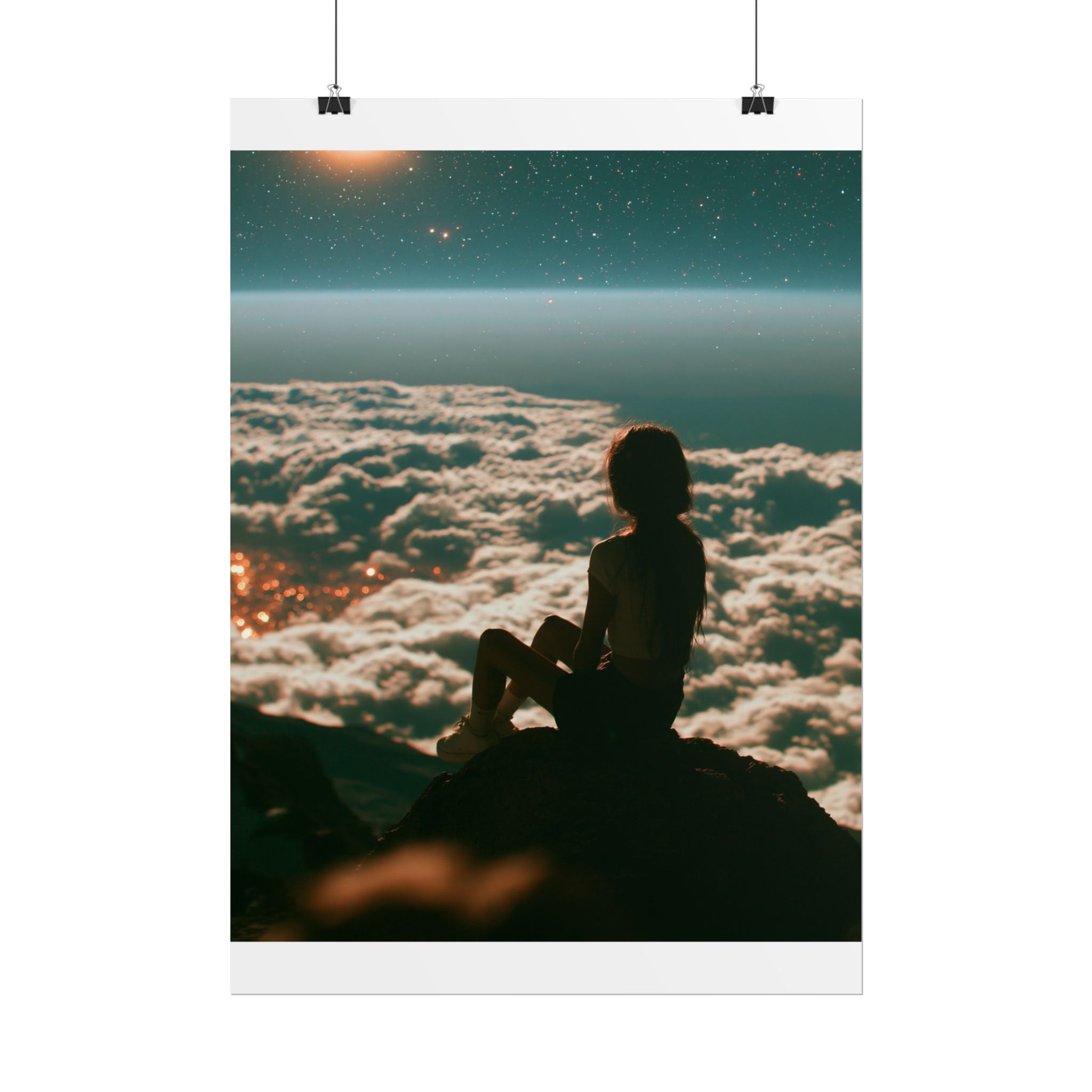 Lonely girl poster