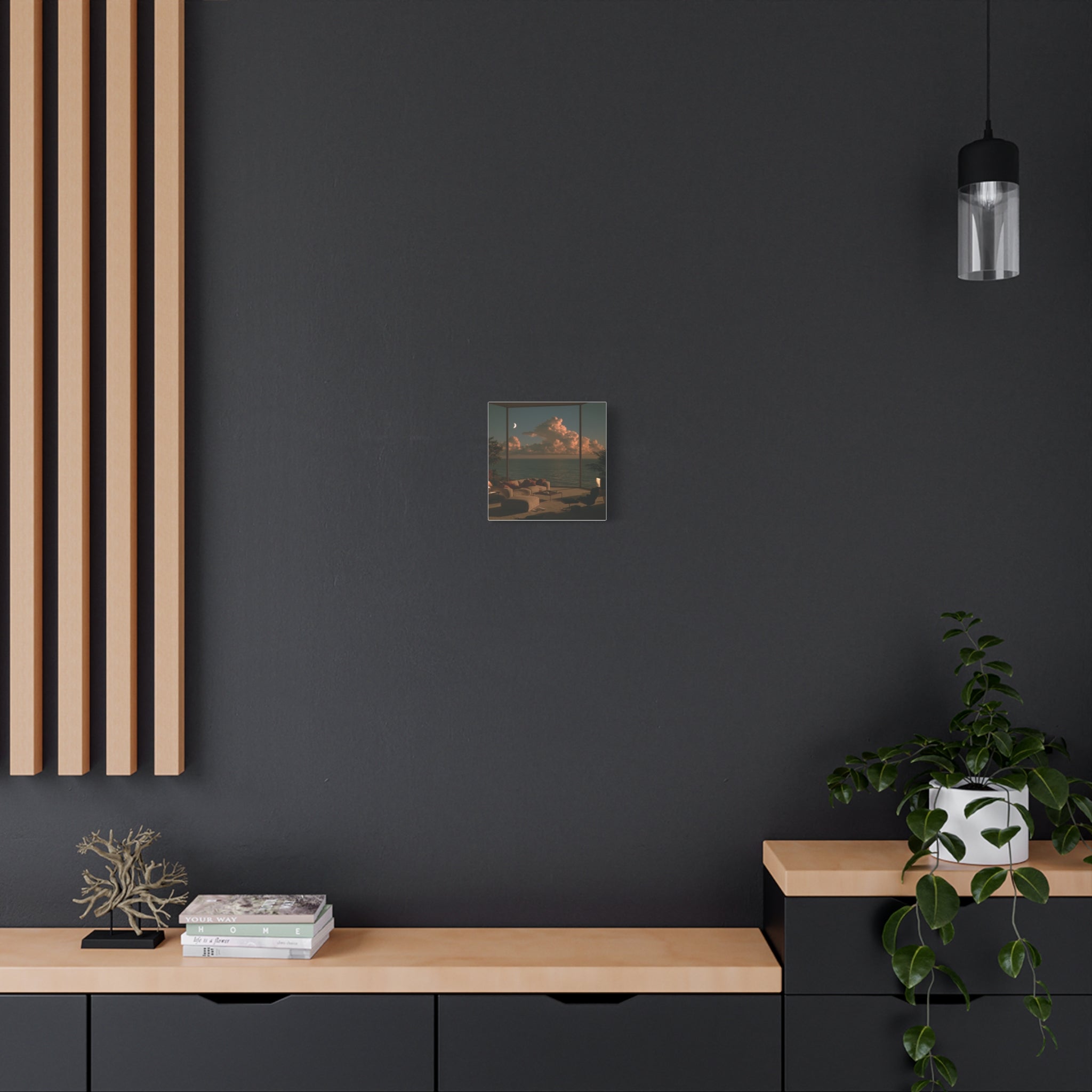 Serenity matte canvas print