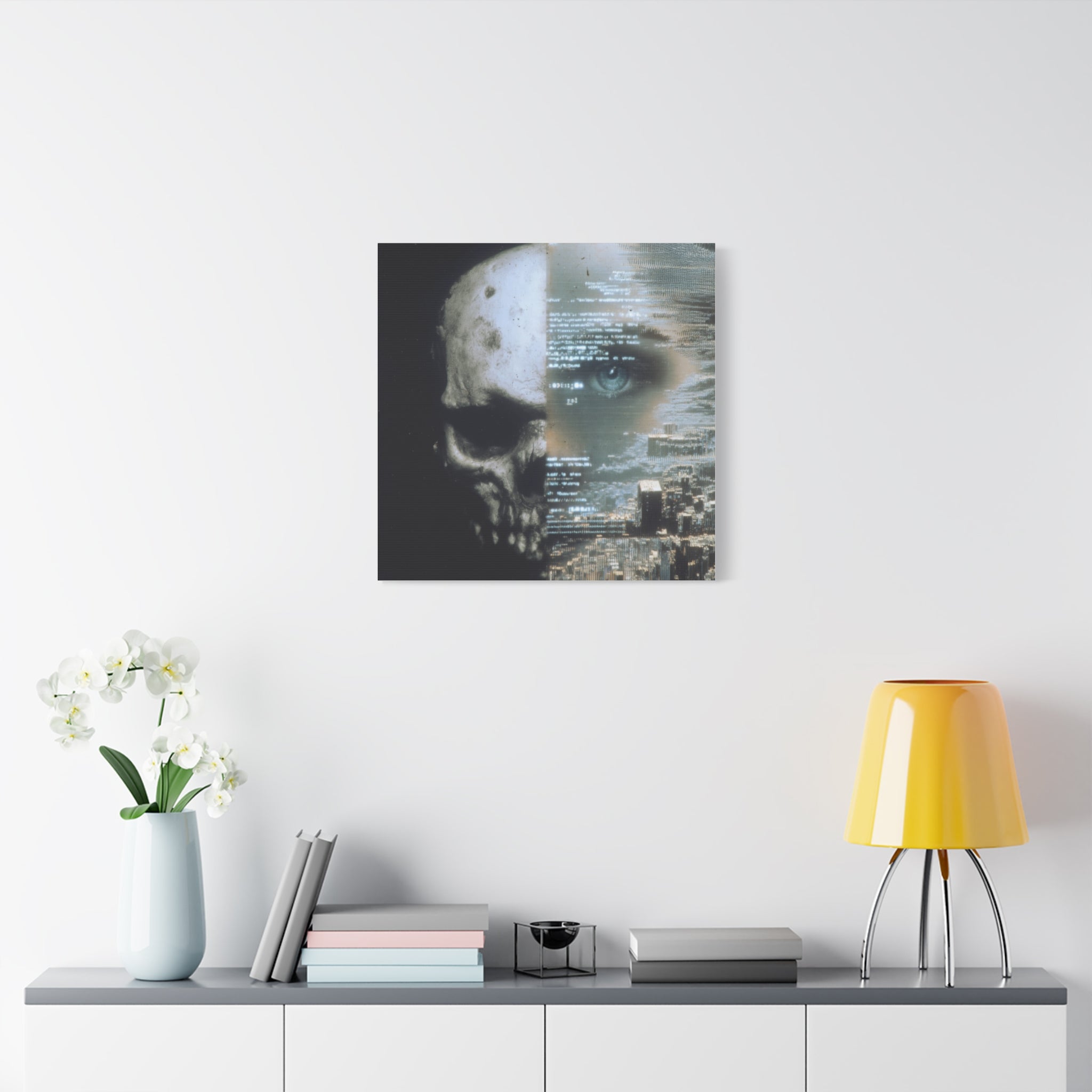 Dichotomy matte Canvas print