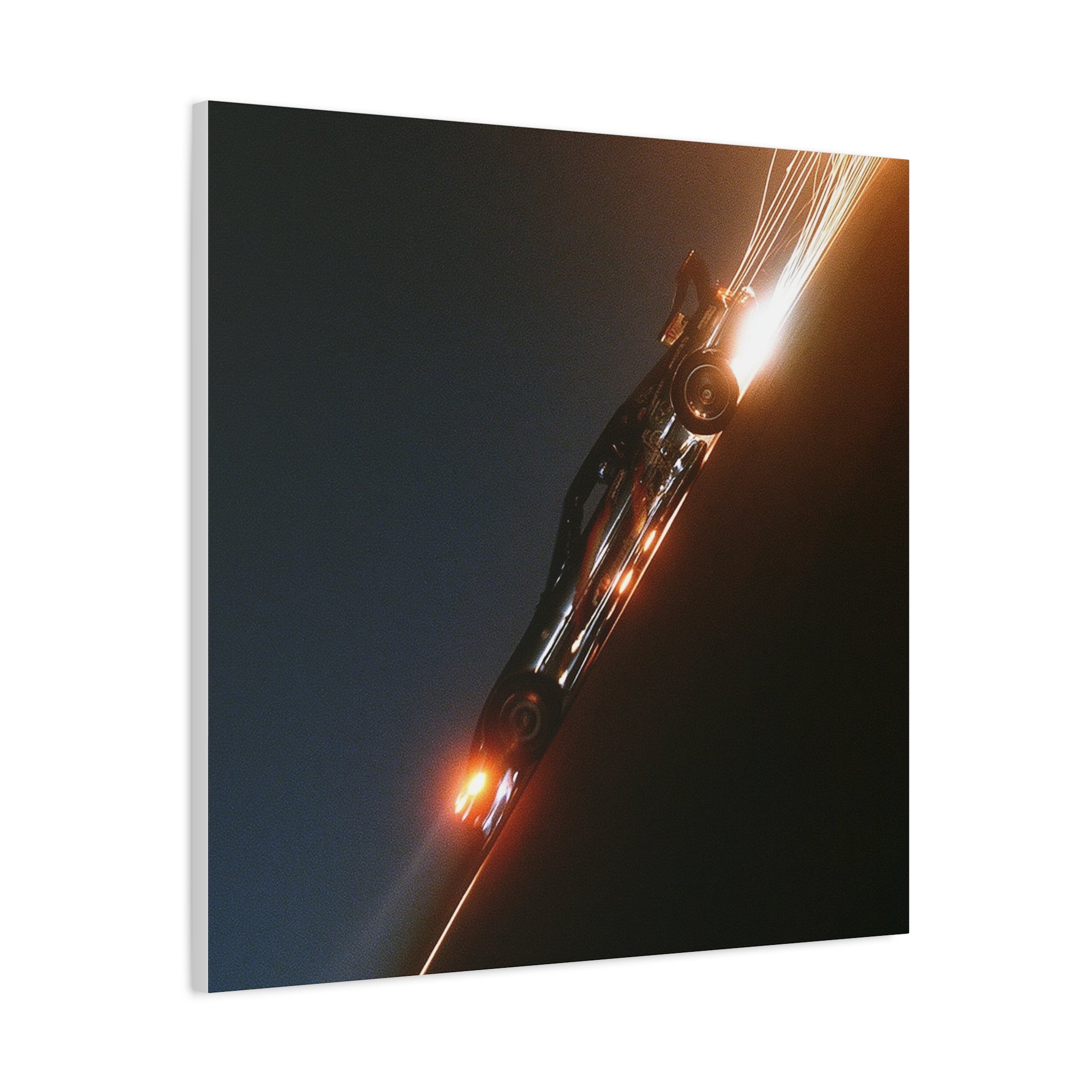 Speed matte canvas print