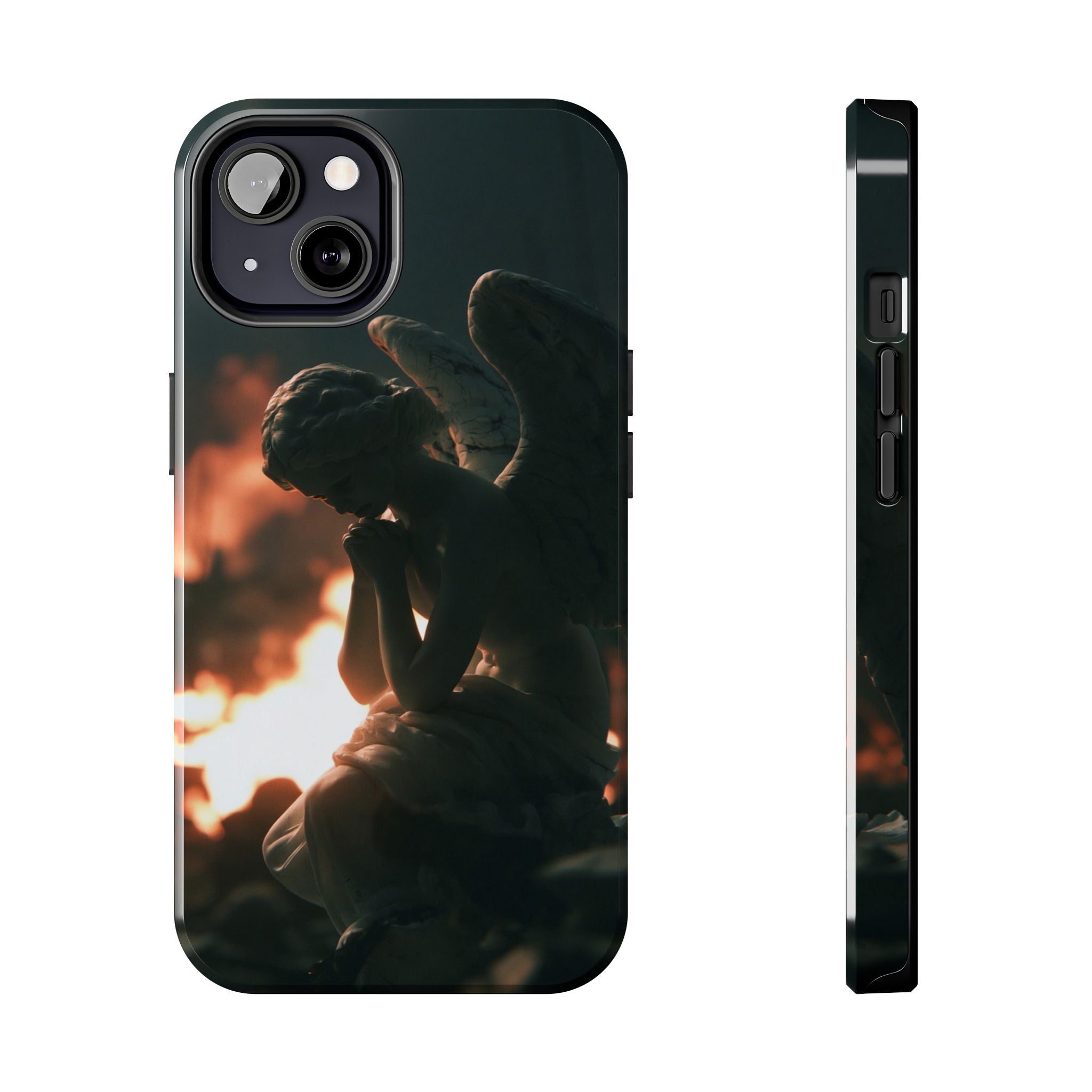 Mourning angel phone case