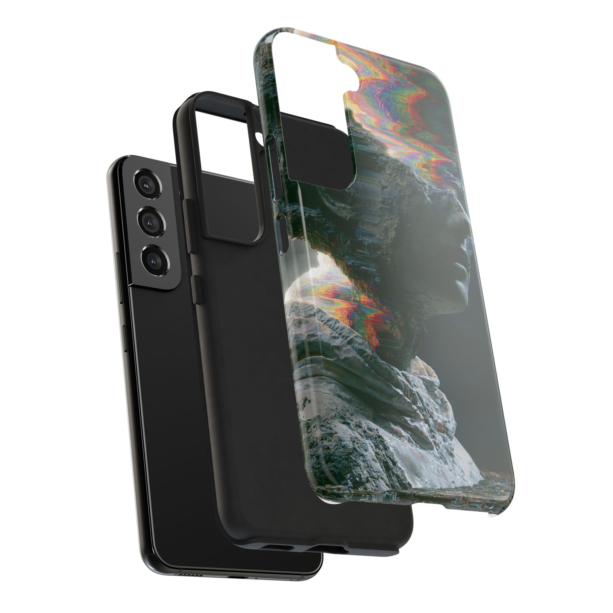 Psychedelic headache phone case