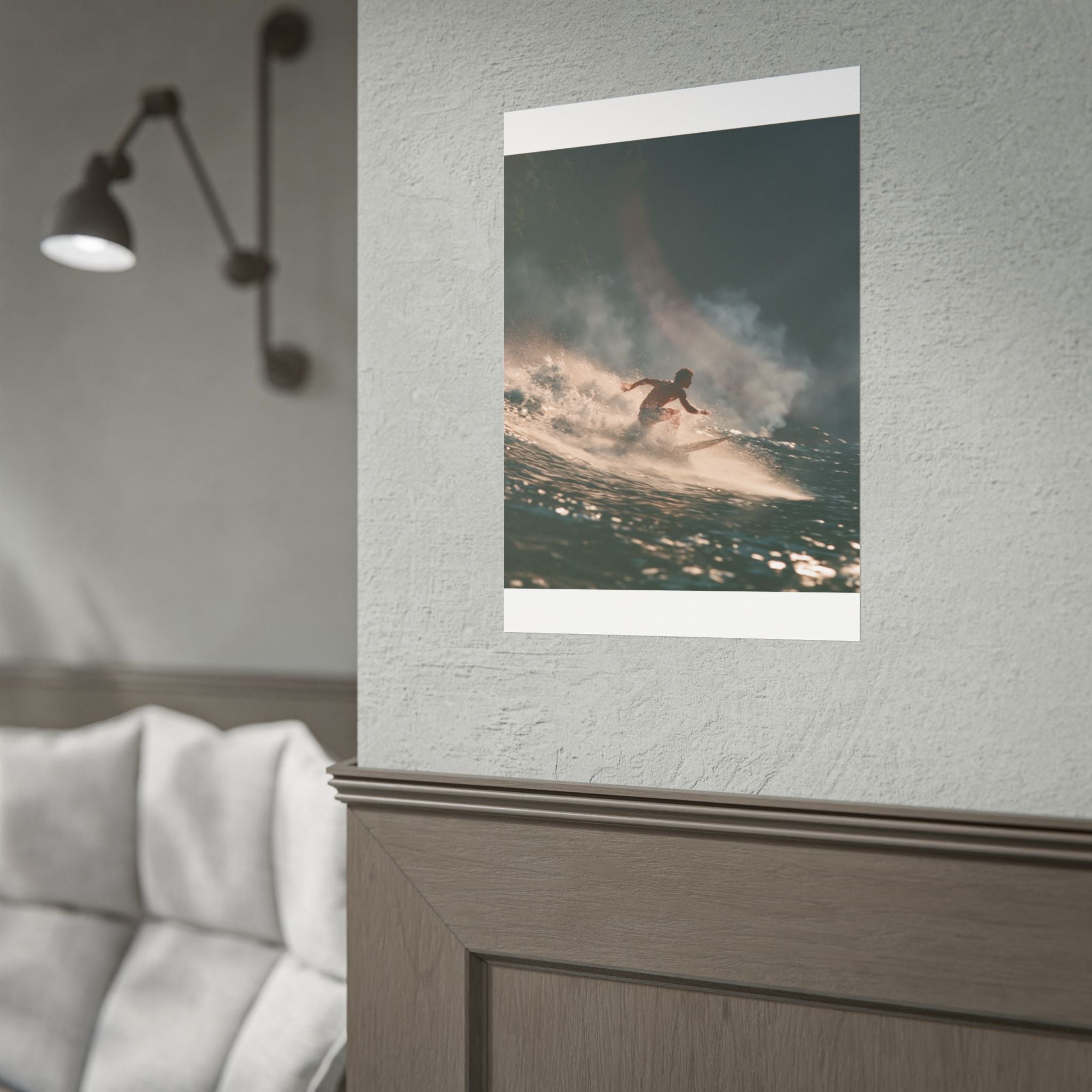 Wave catcher poster