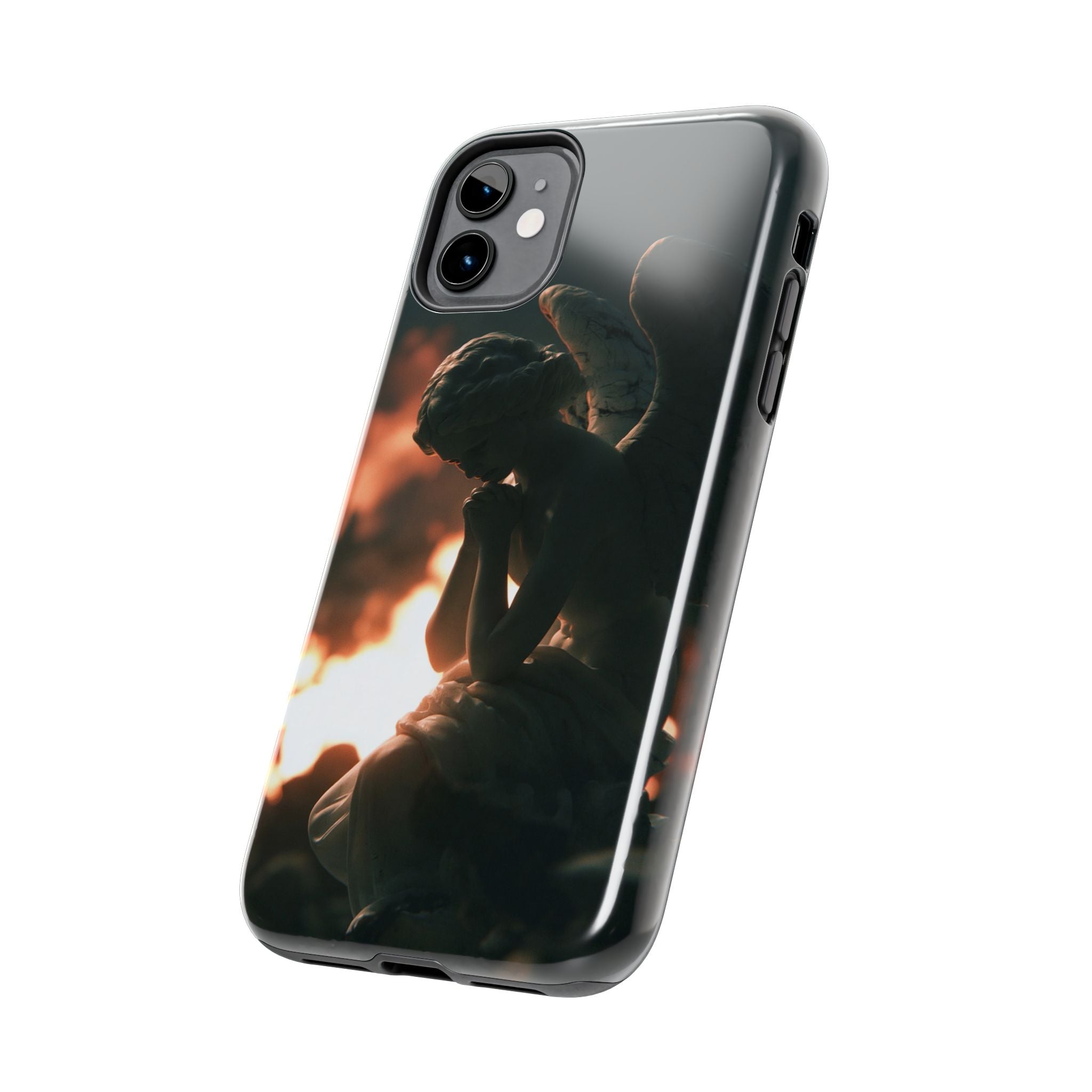 Mourning angel phone case
