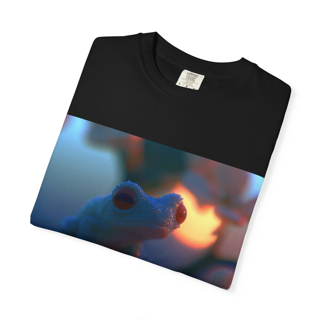 Sunset treefrog tee