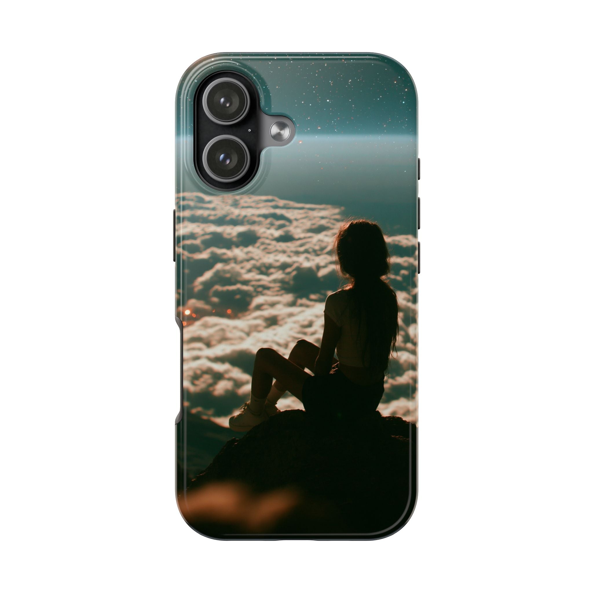 Lonely girl phone case