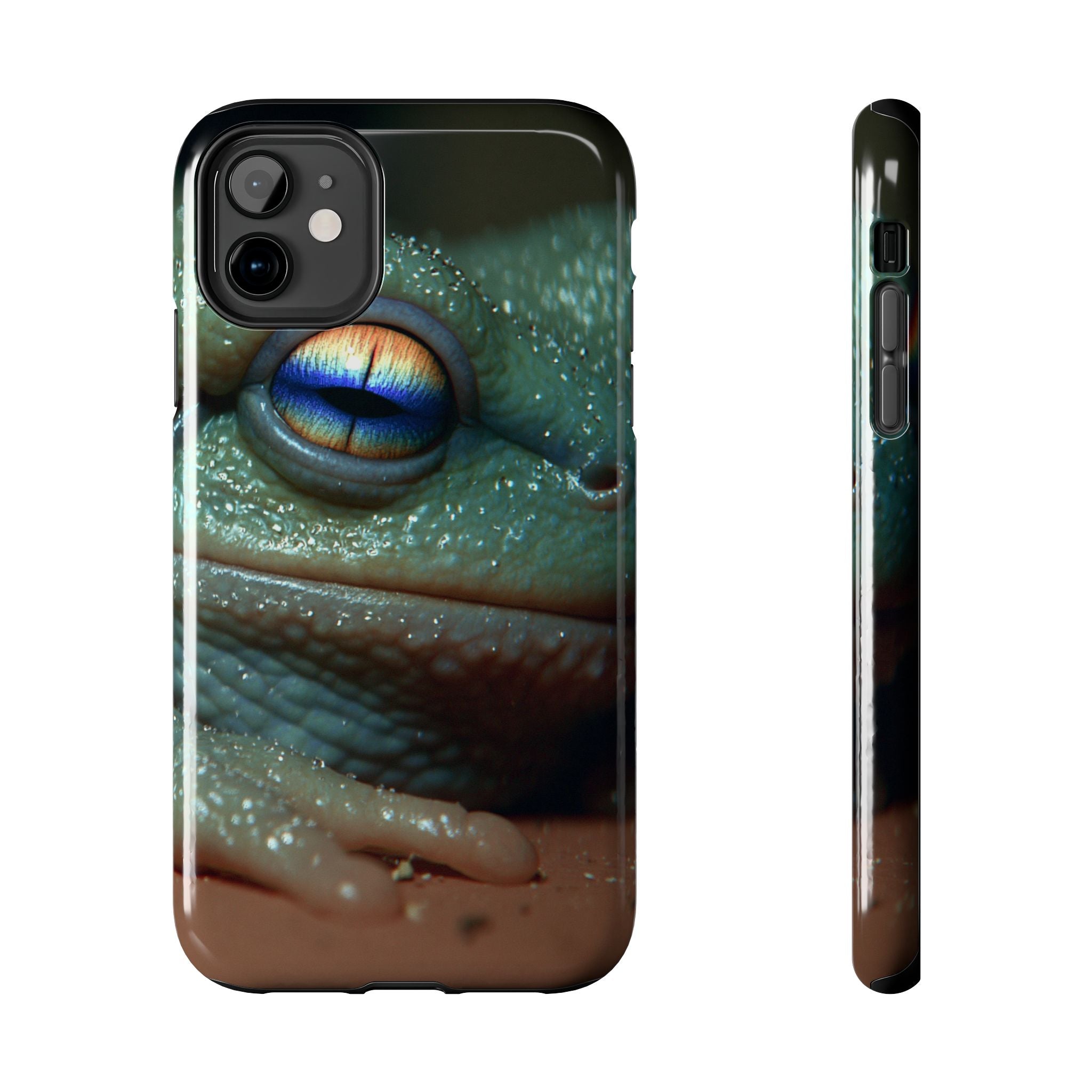 Trippy frog phone case