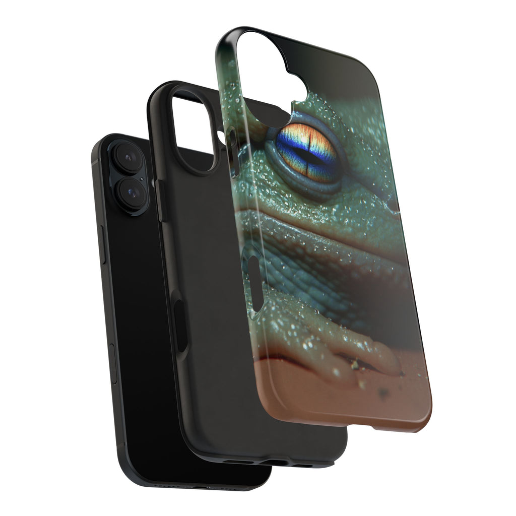 Trippy frog phone case