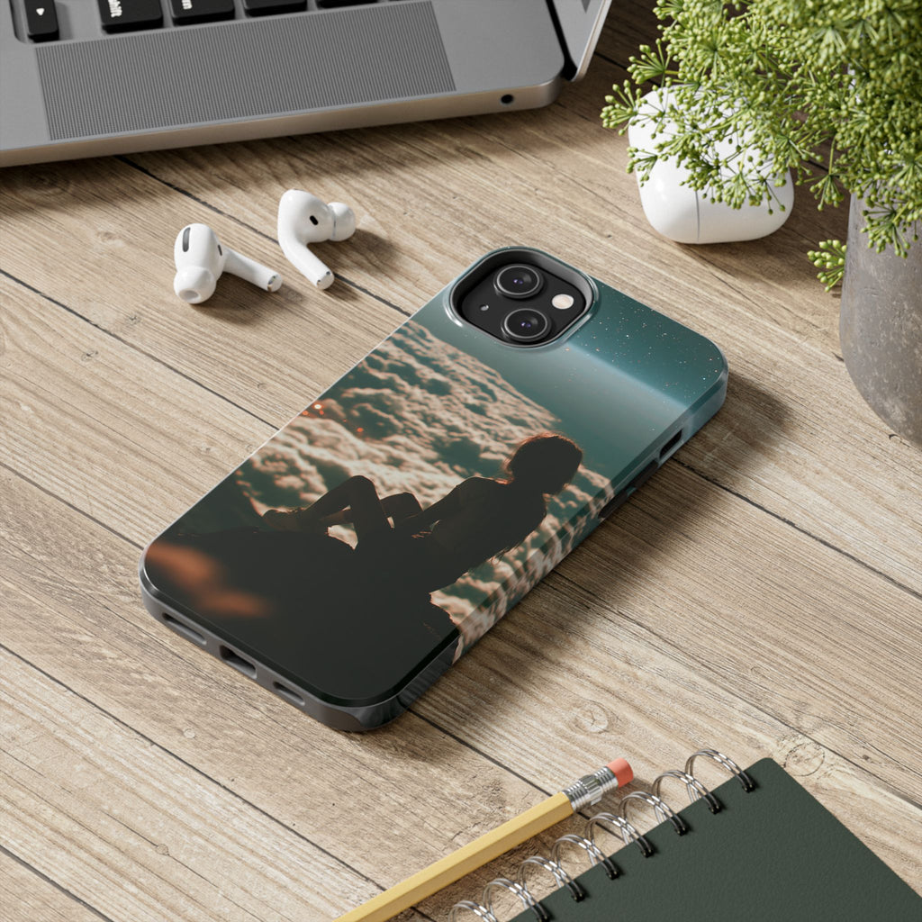 Lonely girl phone case
