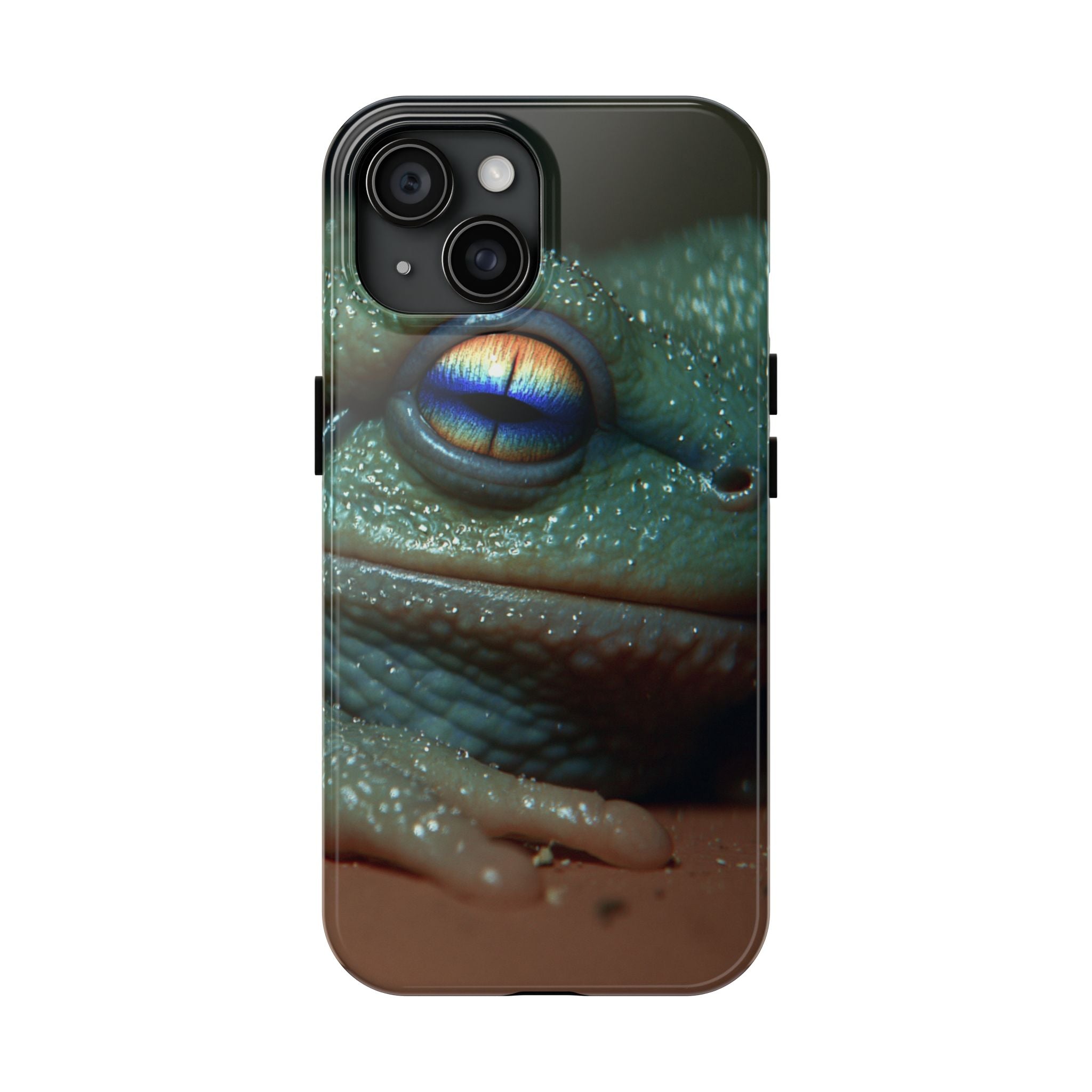 Trippy frog phone case