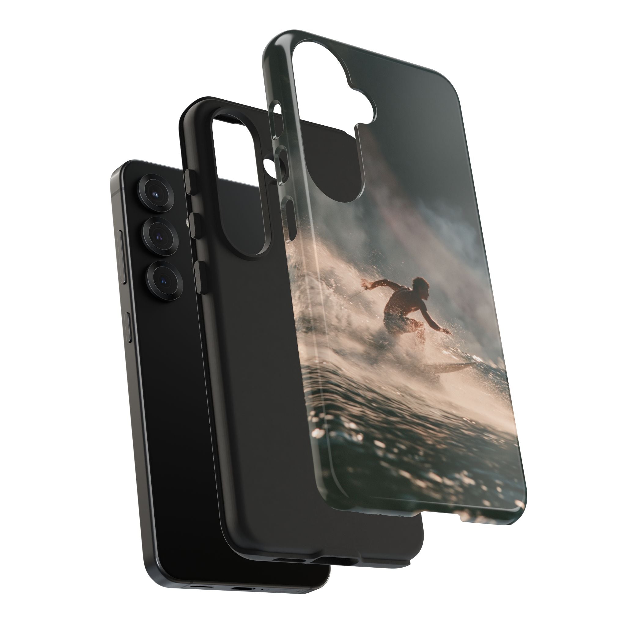 Wave catcher phone case