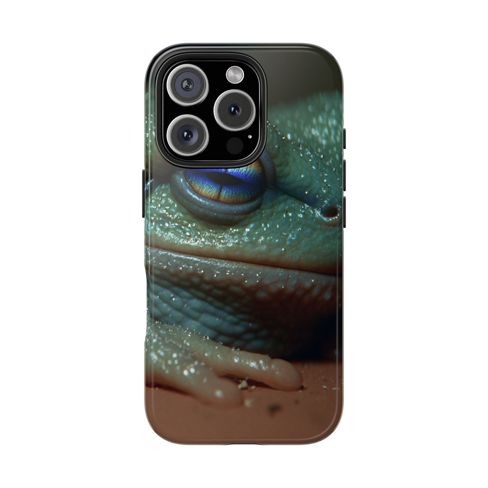 Trippy frog phone case