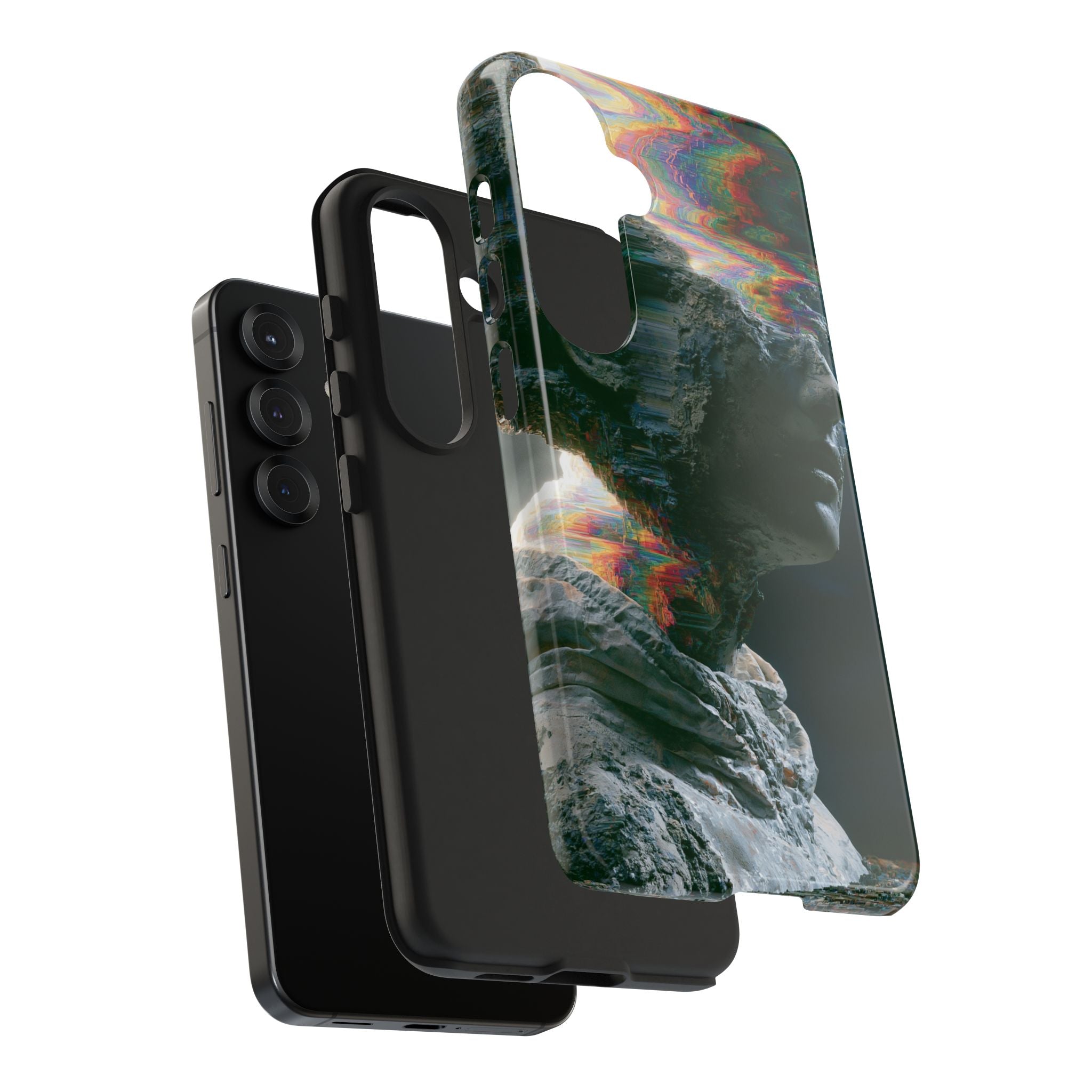Psychedelic headache phone case
