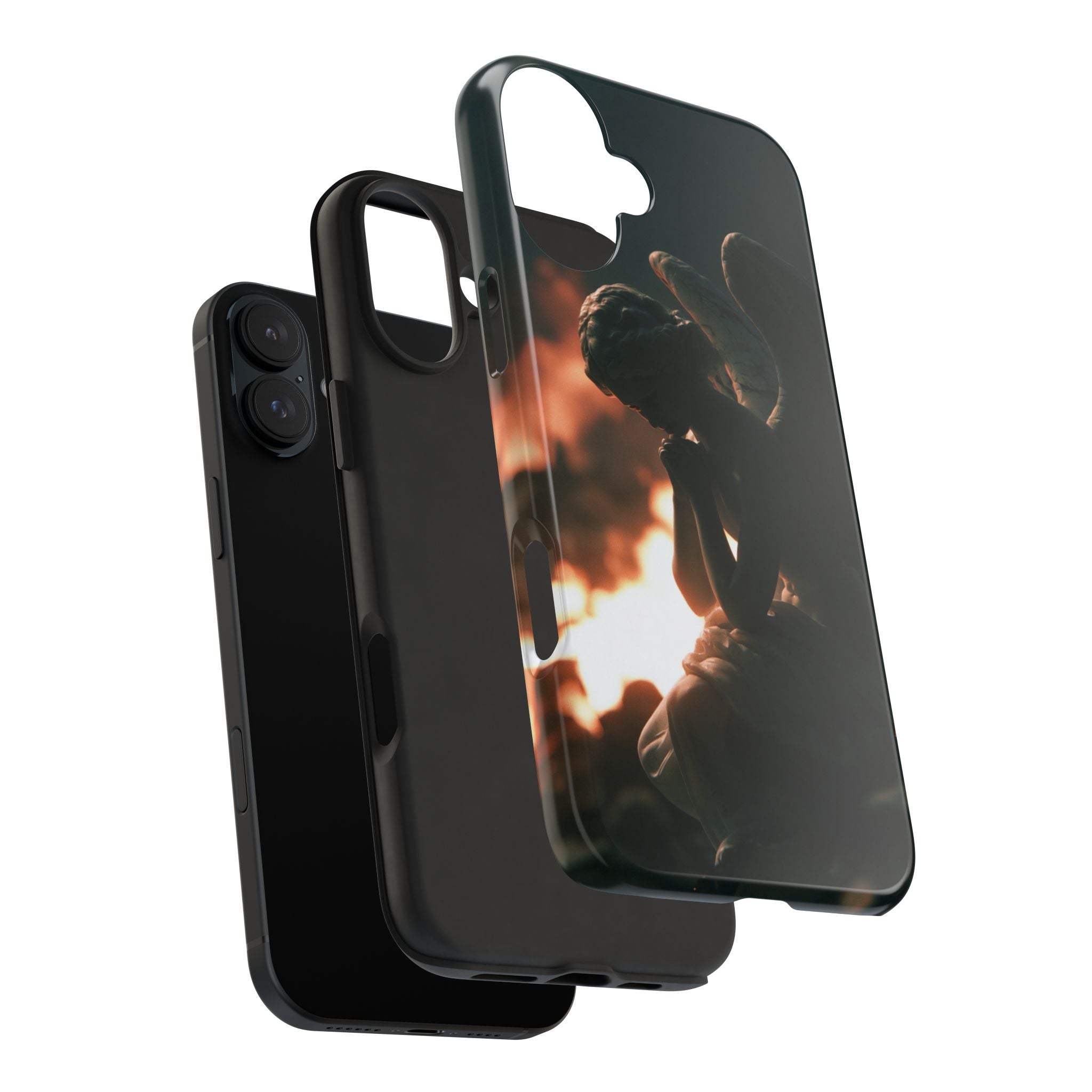 Mourning angel phone case