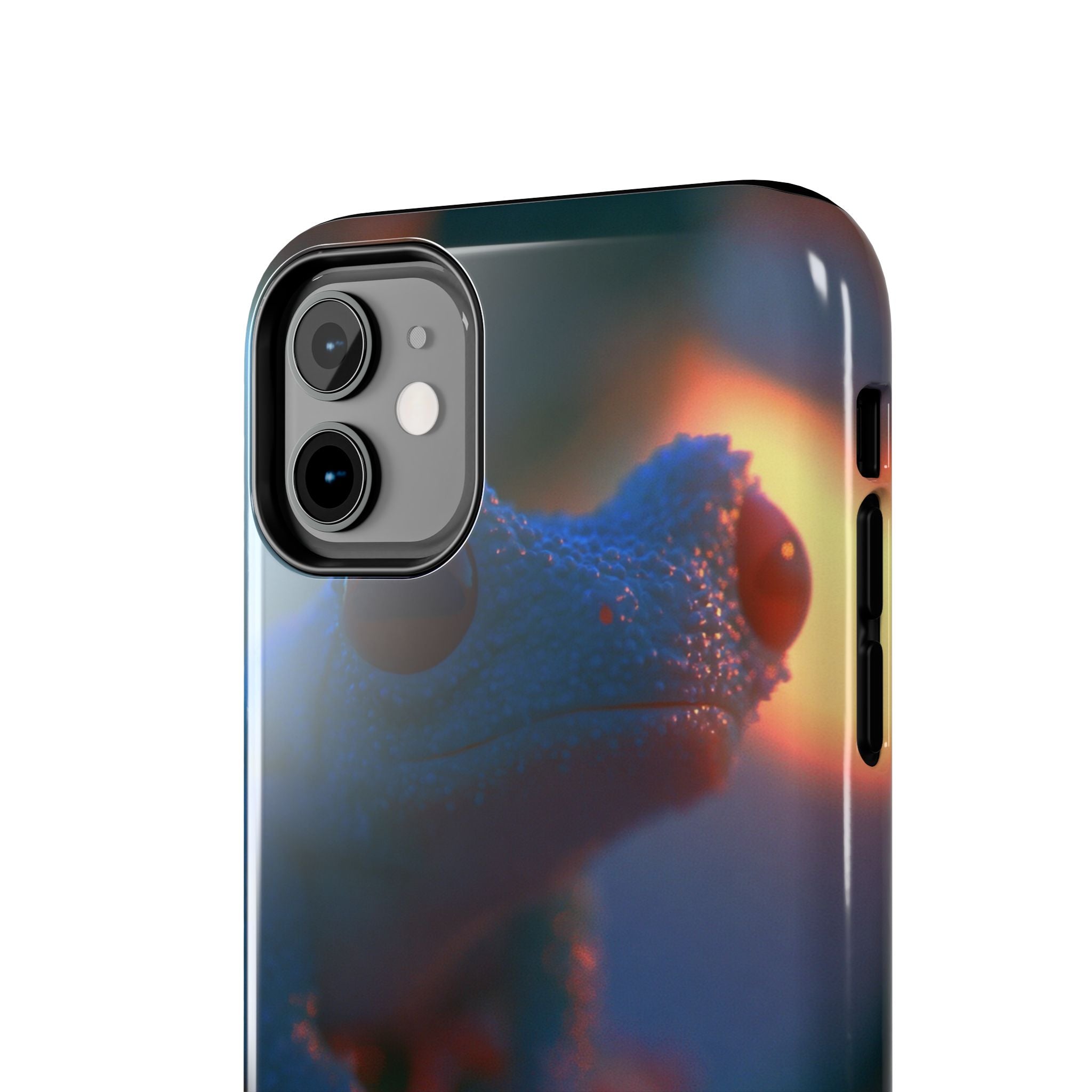 Sunset treefrog phone case