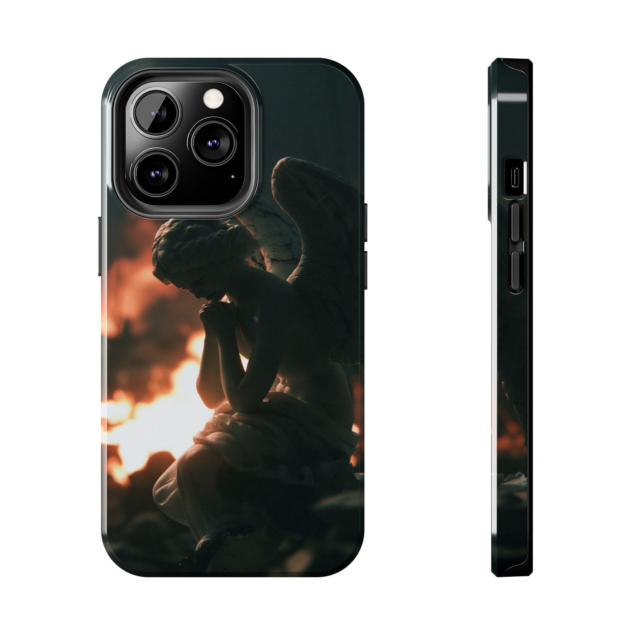 Mourning angel phone case