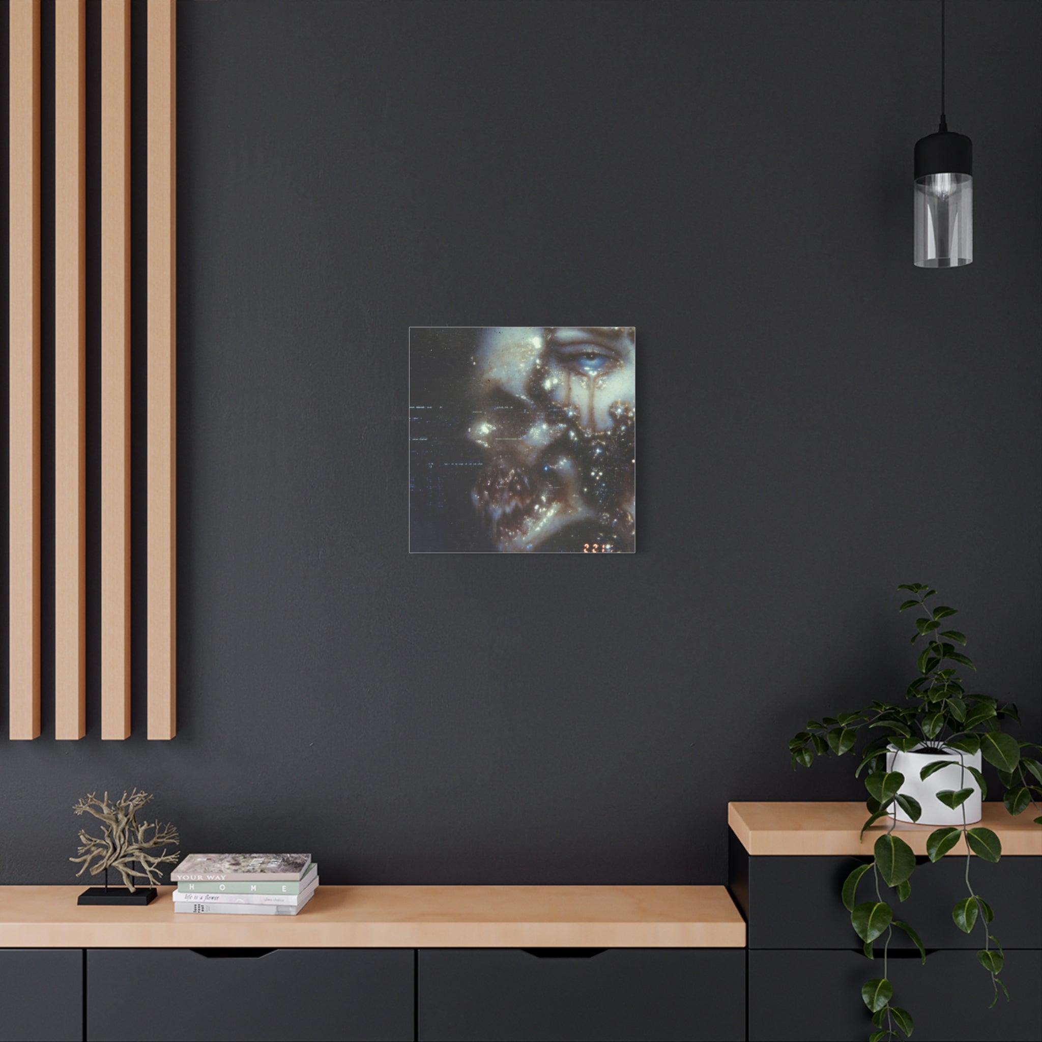 Devastation matte Canvas print