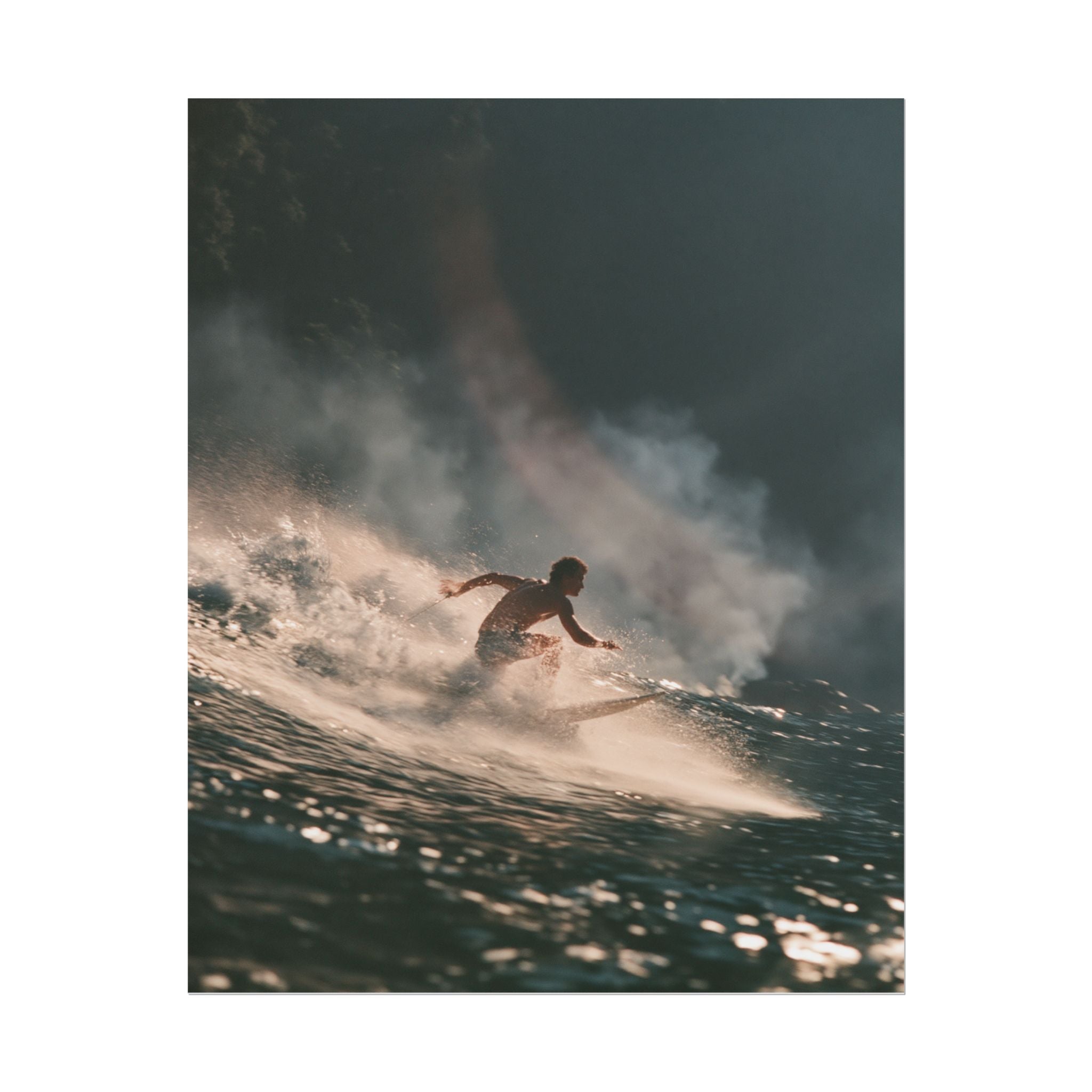 Wave catcher poster