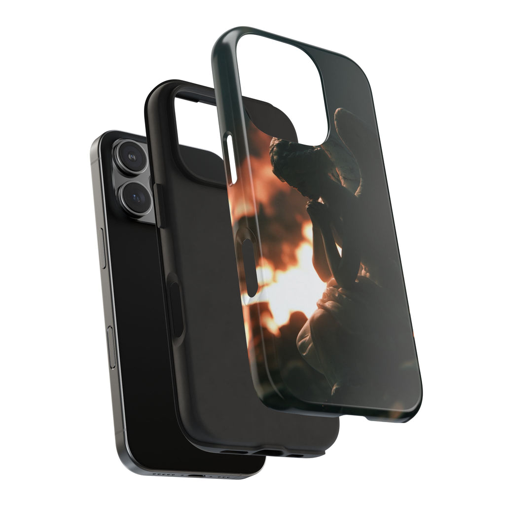 Mourning angel phone case