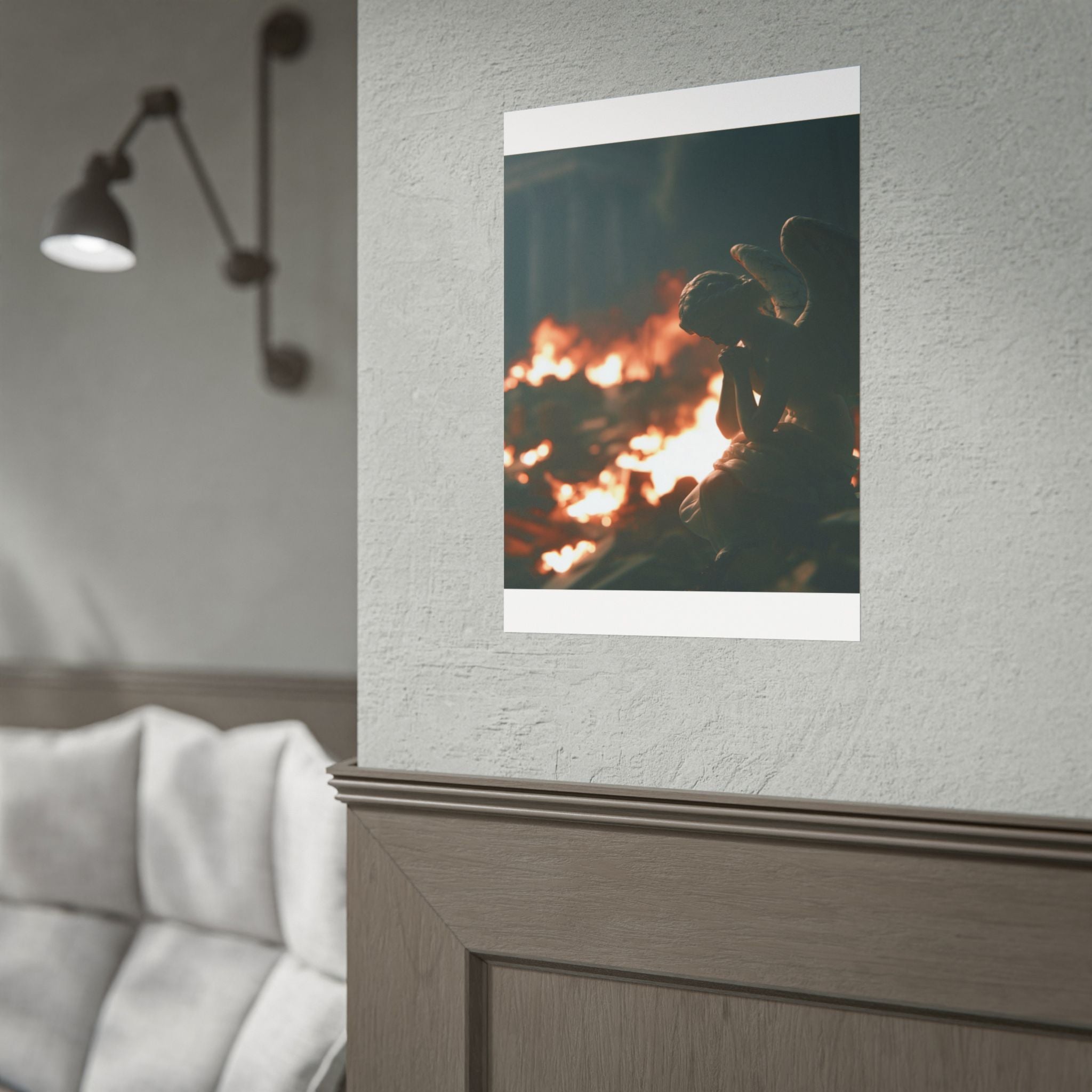 Mourning angel poster