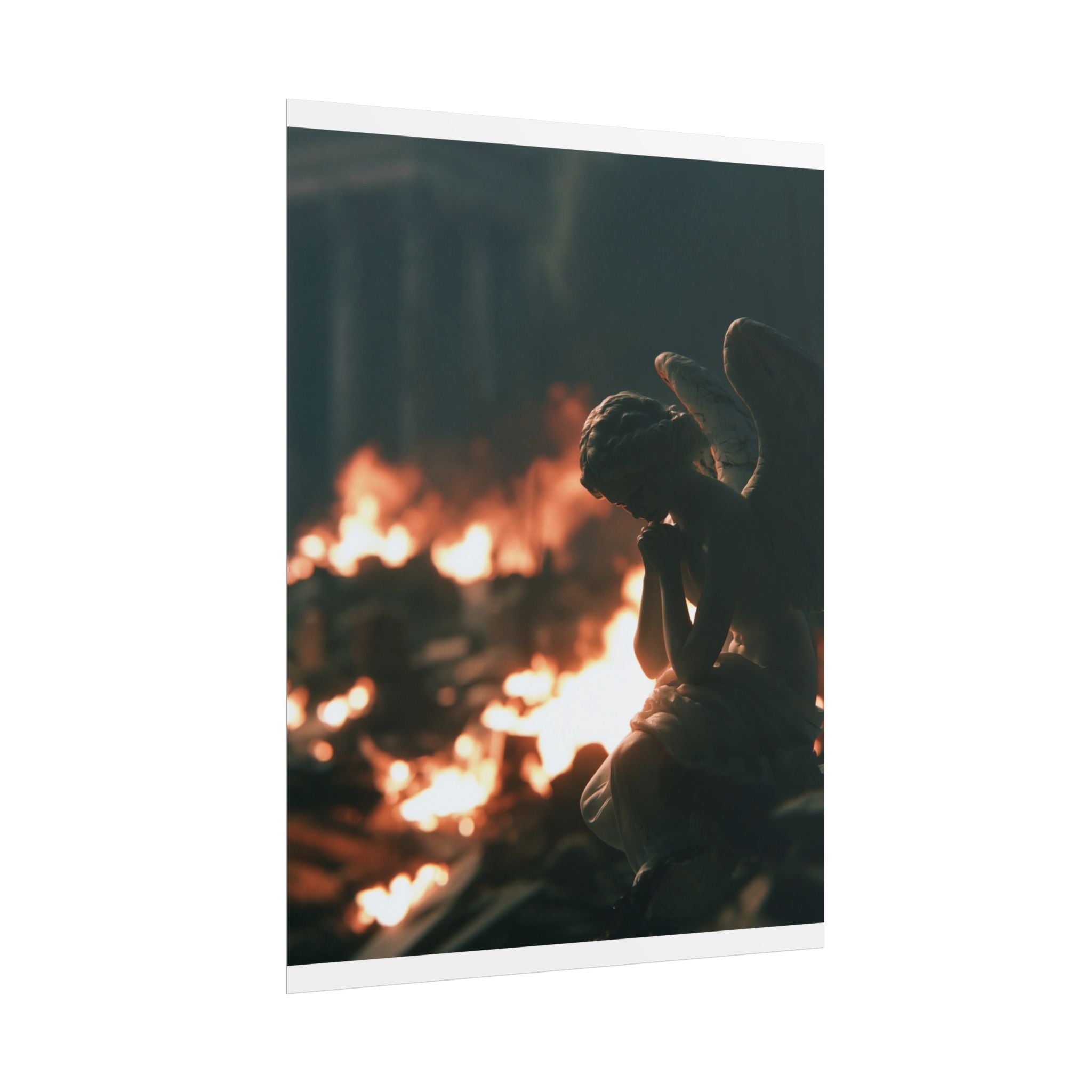Mourning angel poster