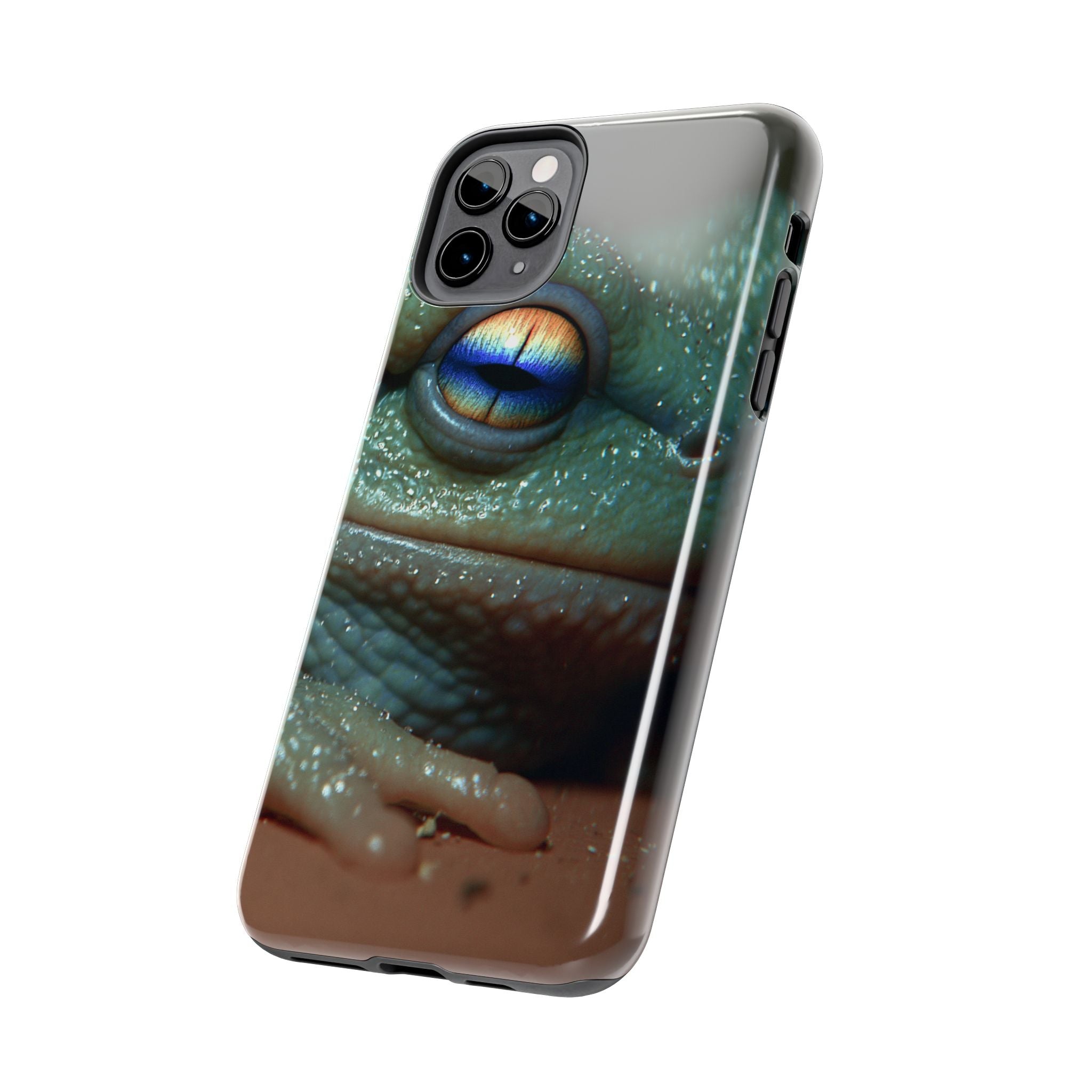 Trippy frog phone case