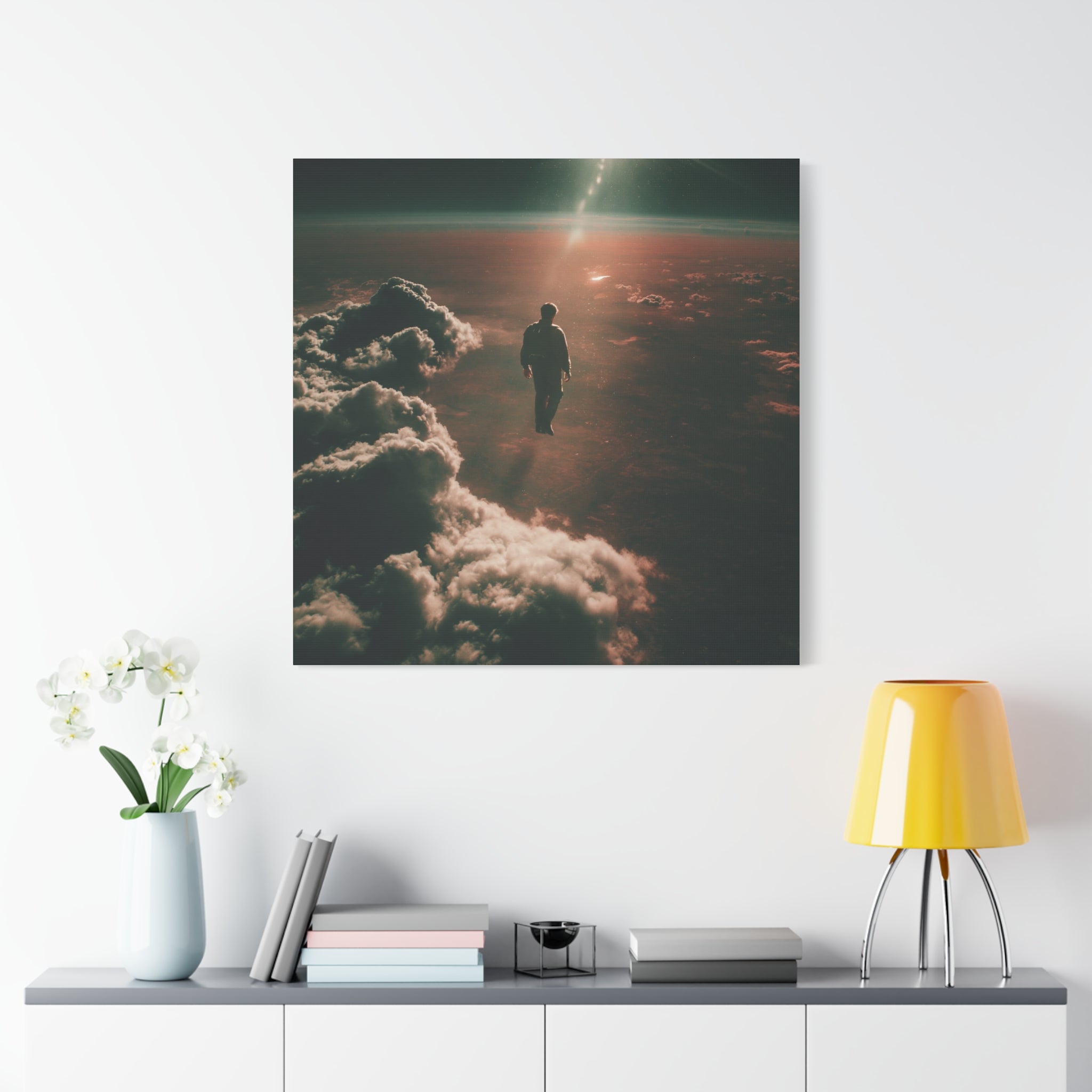 Wanderer matte Canvas print