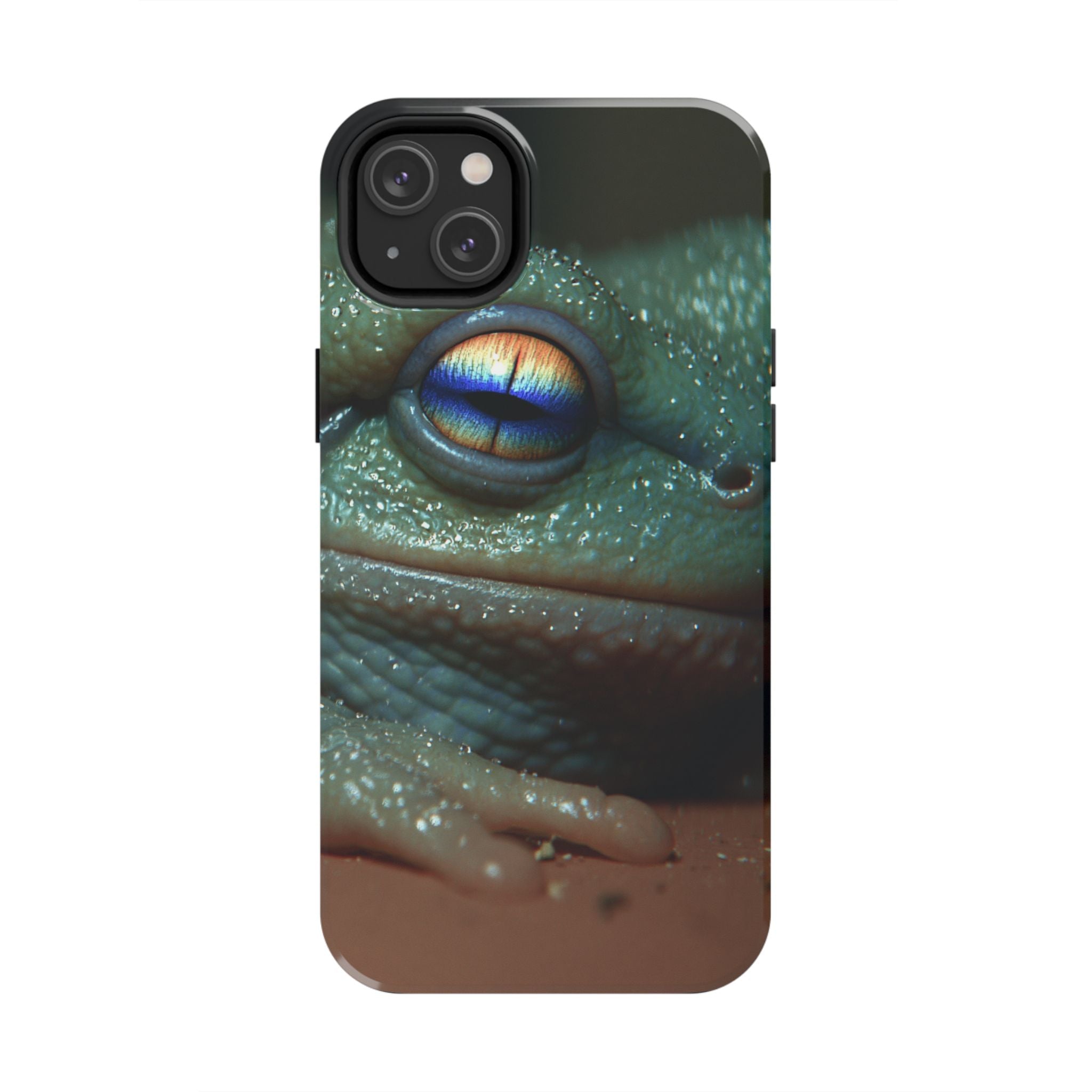 Trippy frog phone case