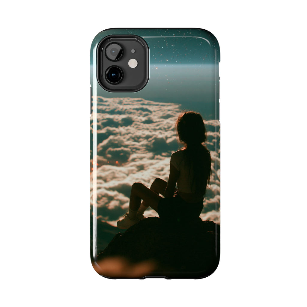 Lonely girl phone case