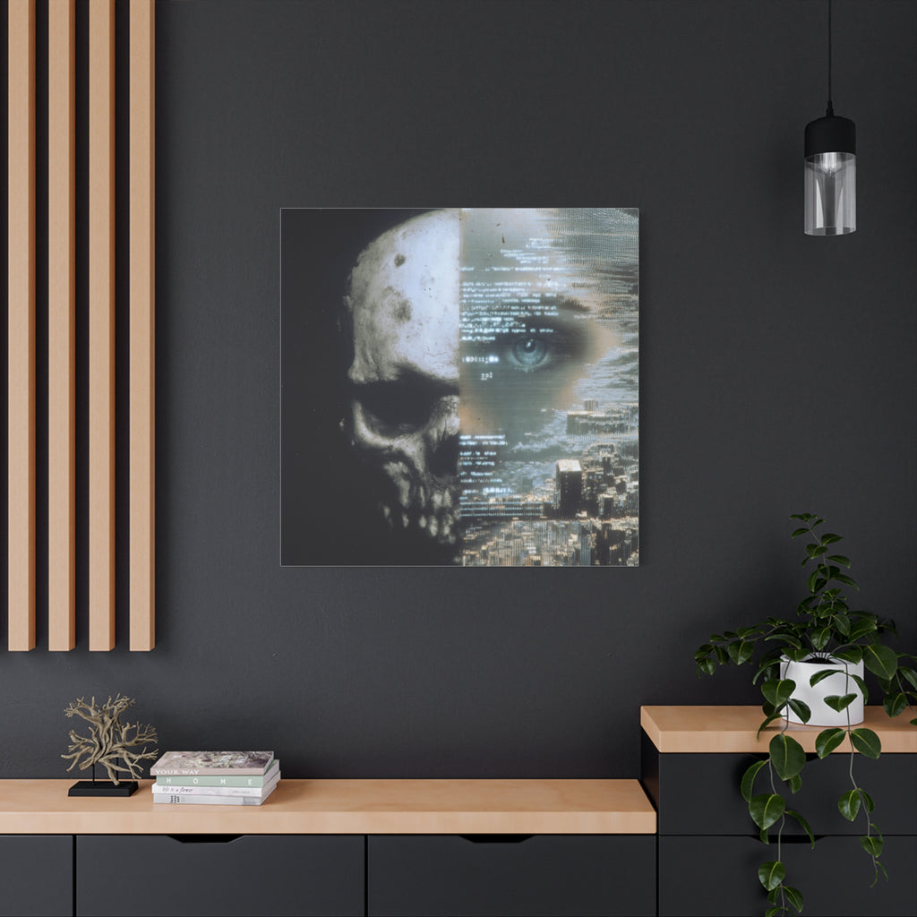 Dichotomy matte Canvas print