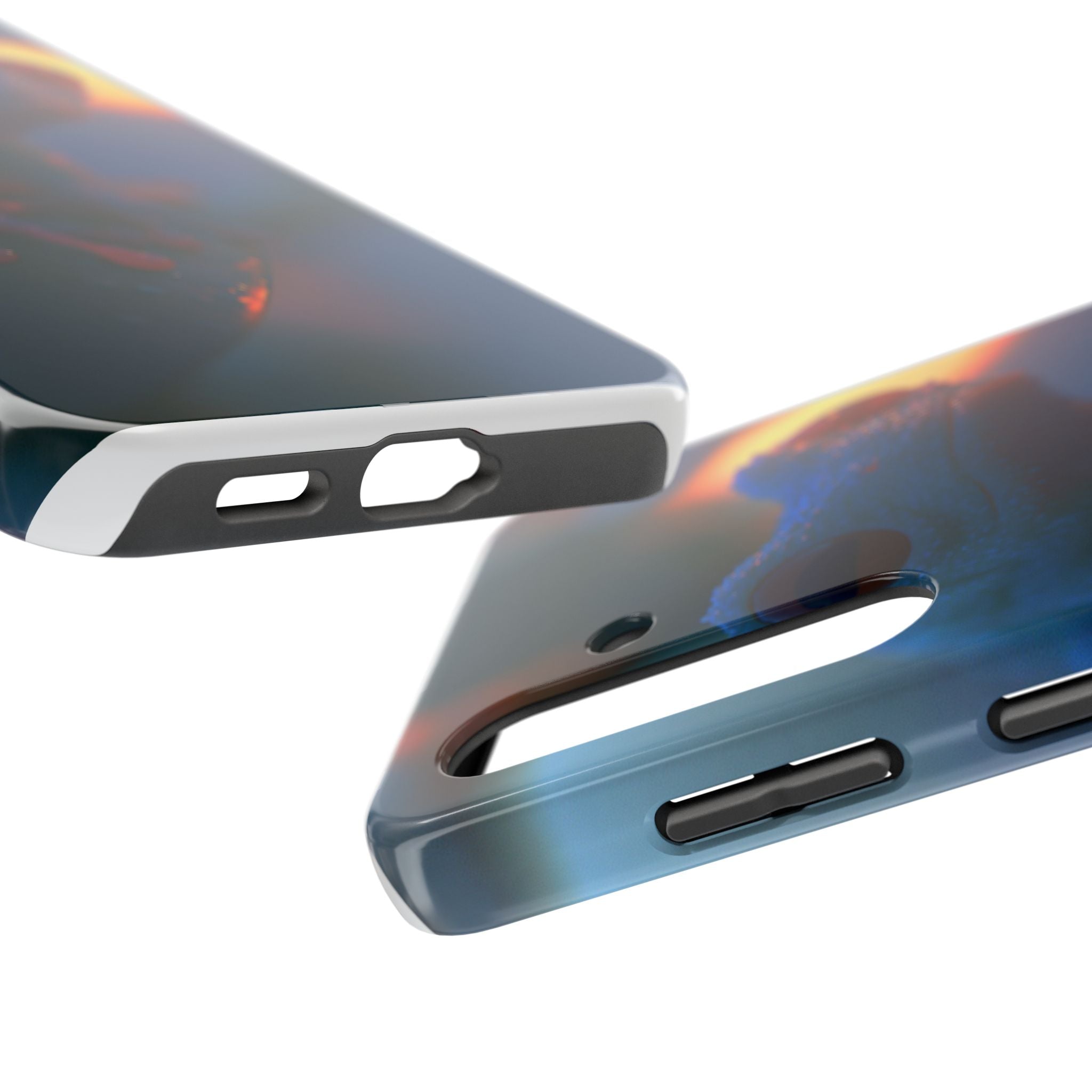 Sunset treefrog phone case