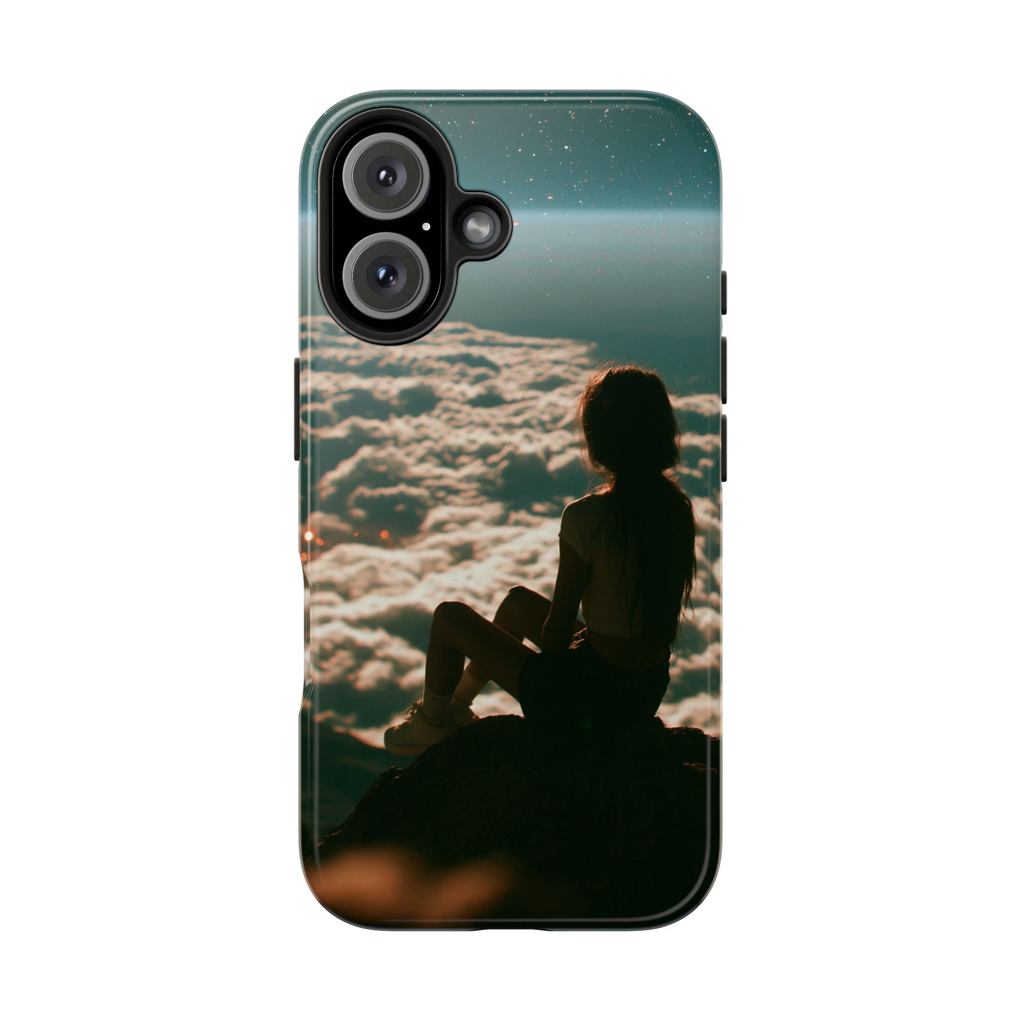 Lonely girl phone case