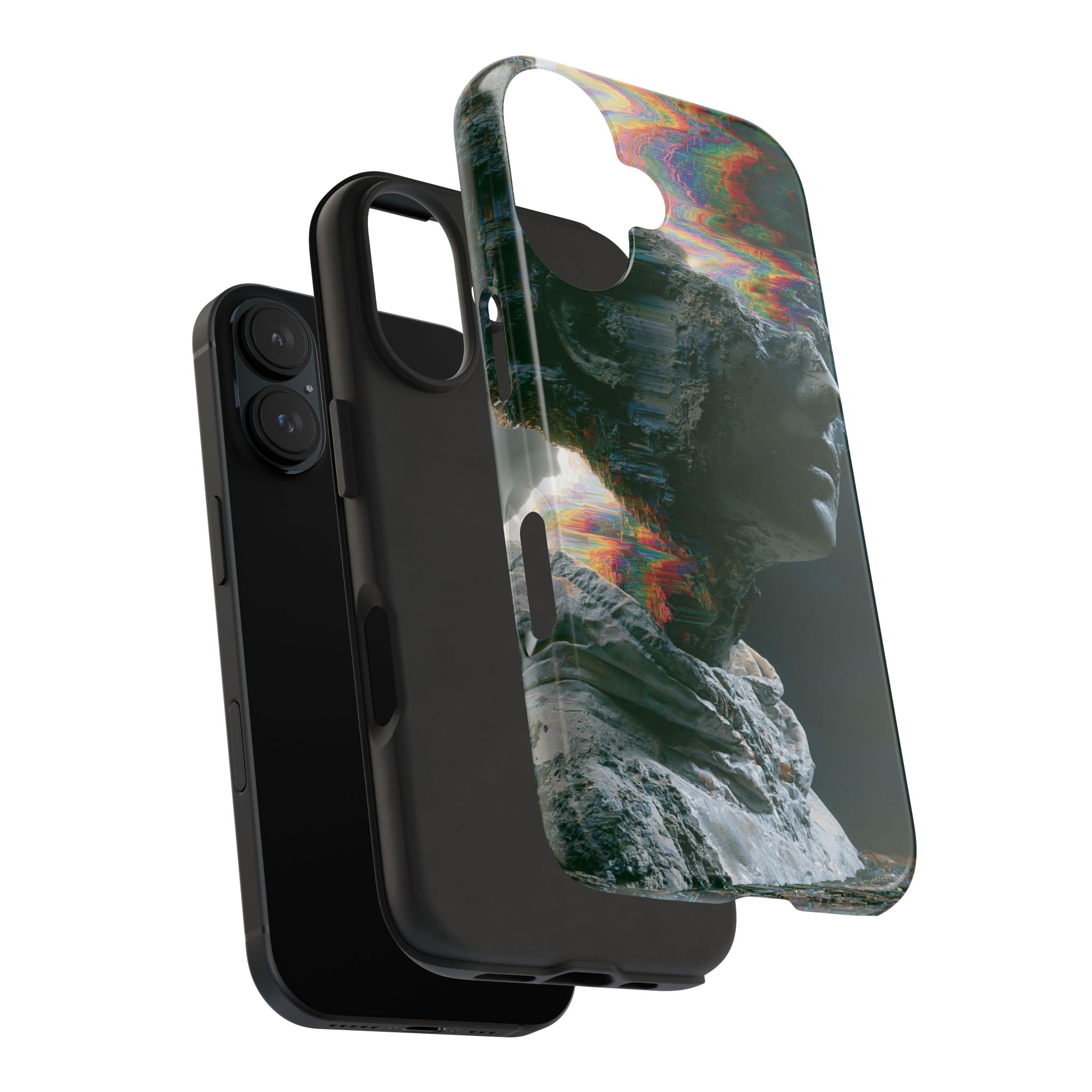 Psychedelic headache phone case