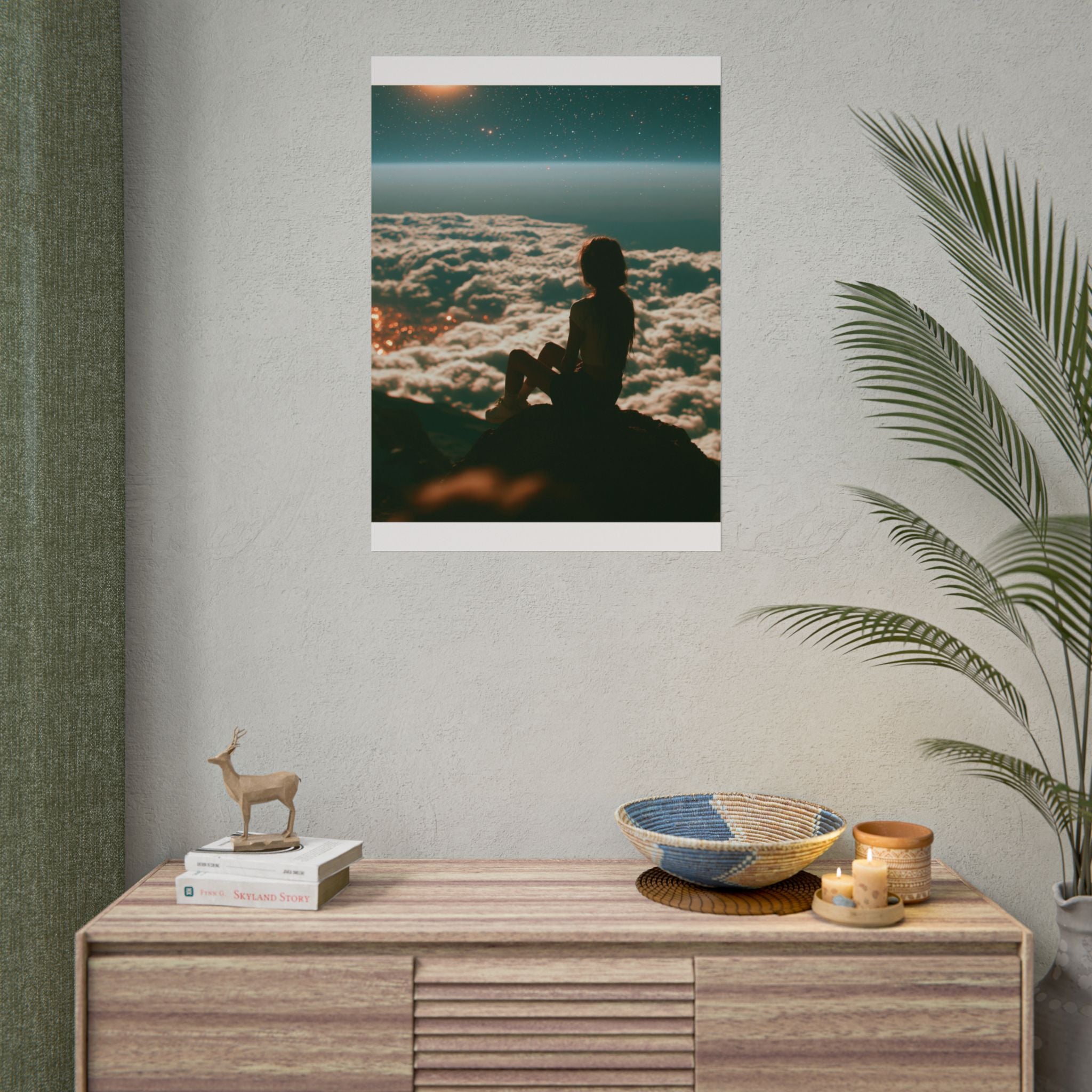 Lonely girl poster