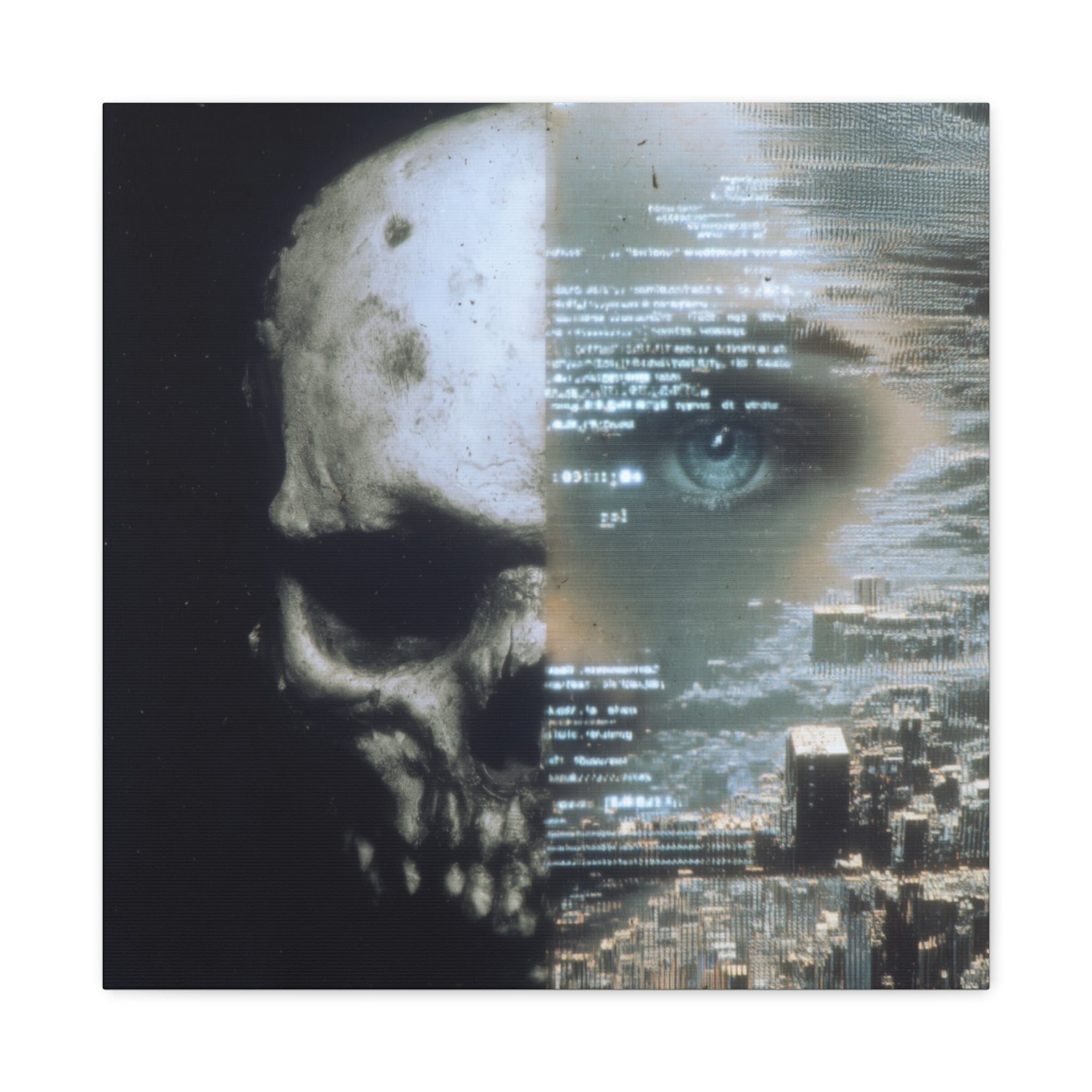 Dichotomy matte Canvas print