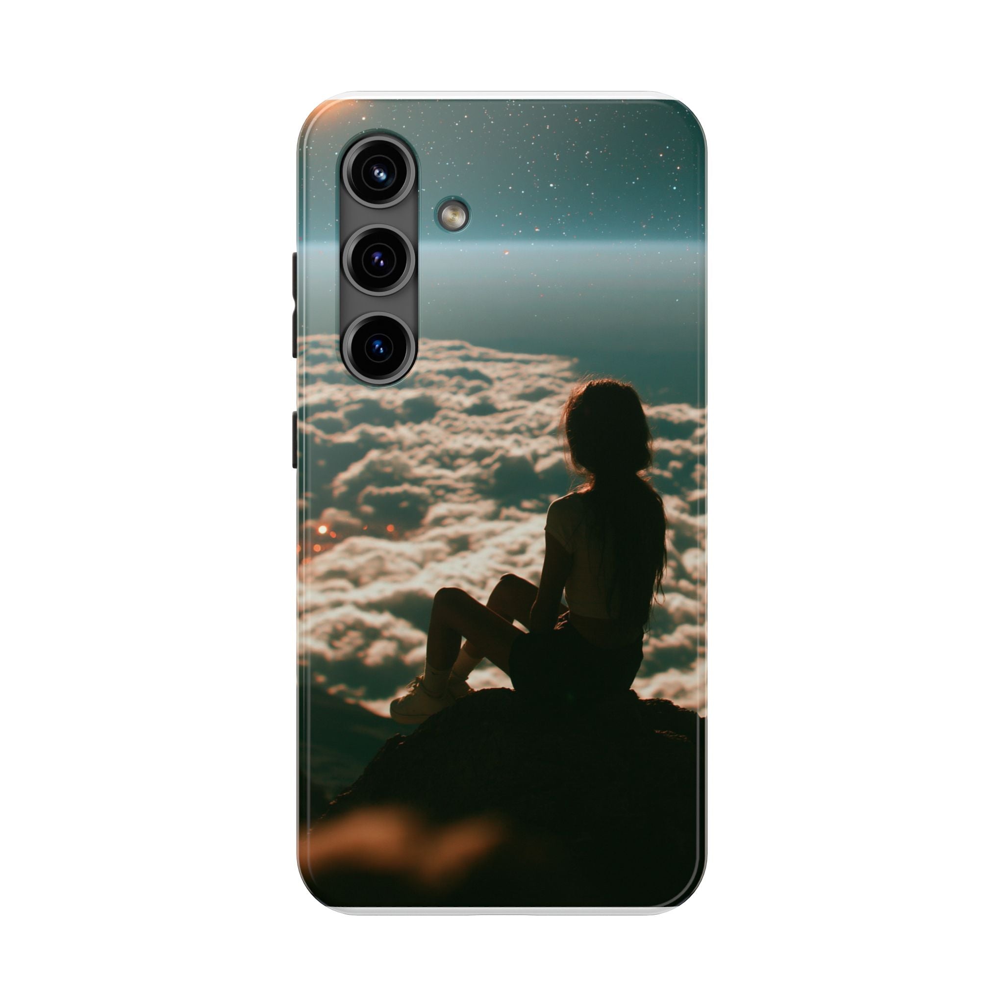 Lonely girl phone case