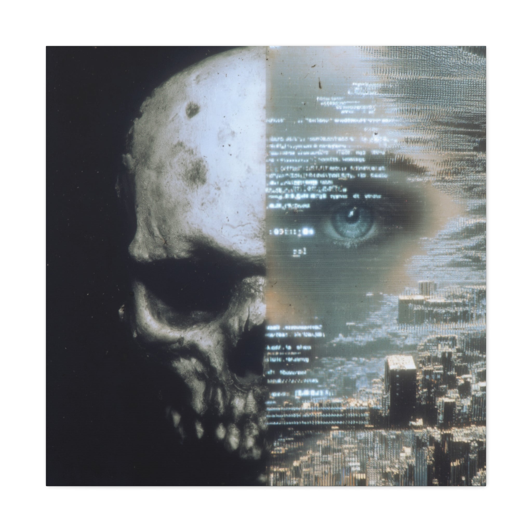 Dichotomy matte Canvas print