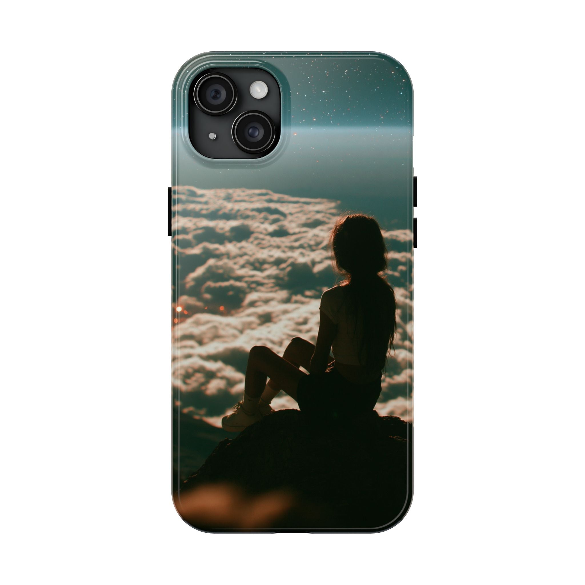 Lonely girl phone case